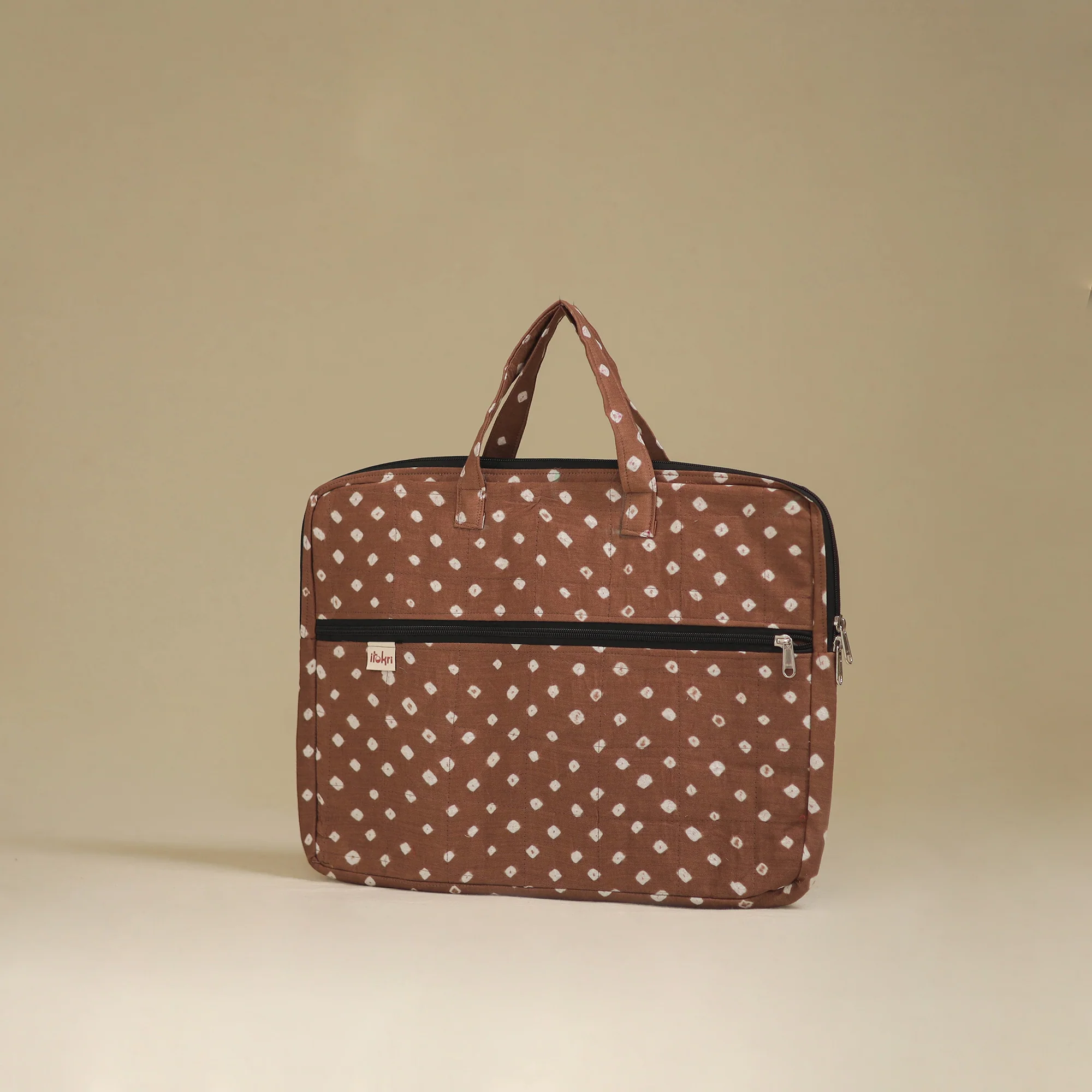 Handcrafted Quilted Laptop Bag 29 - Image 2