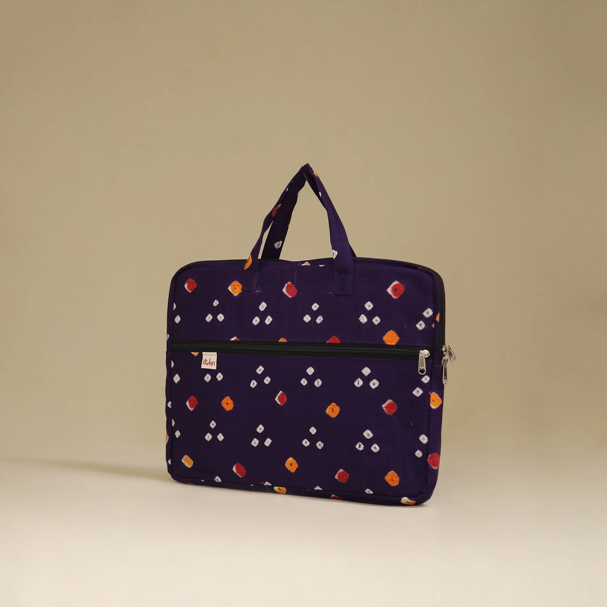 Handcrafted Quilted Laptop Bag 36 - Image 2