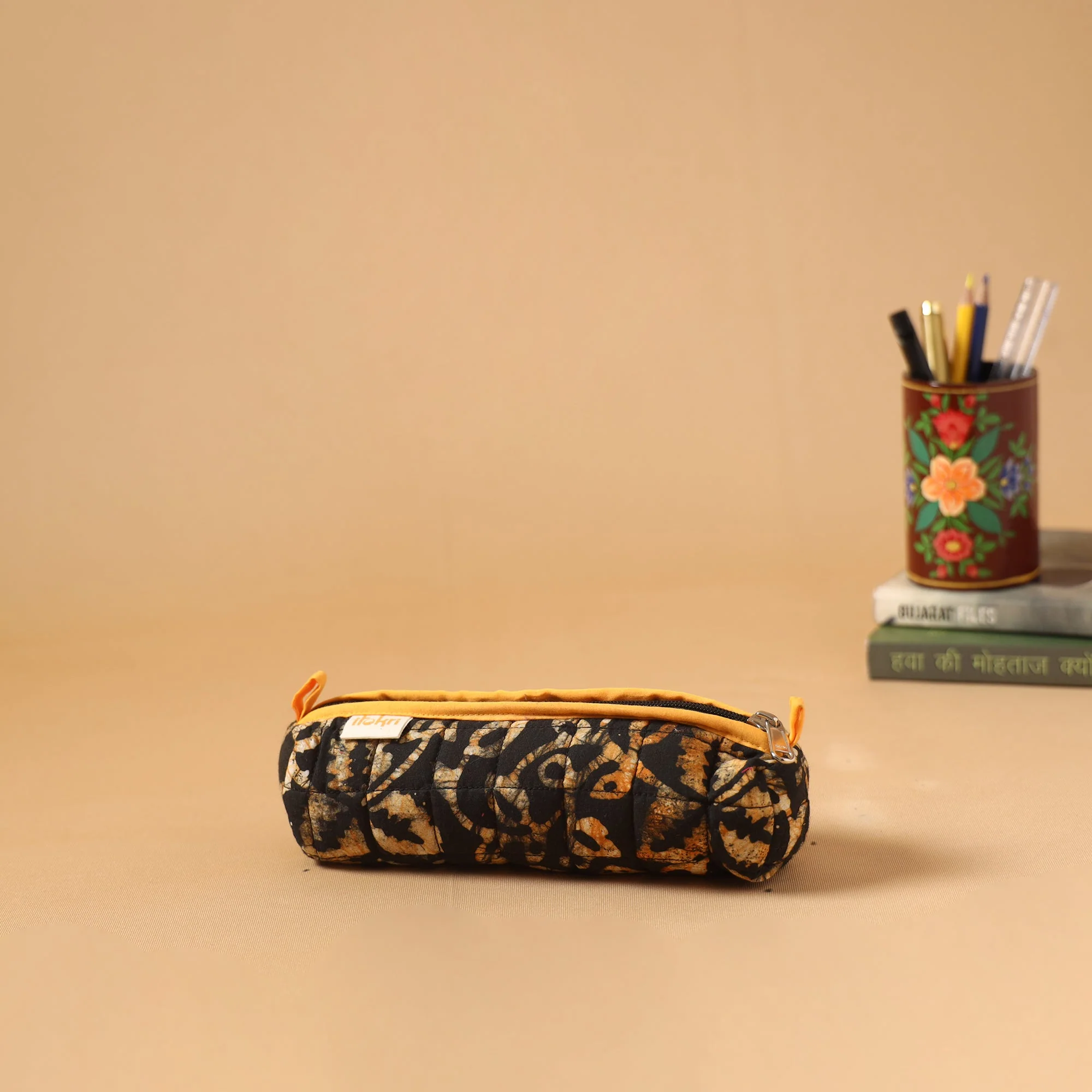 Handcrafted Quilted Pencil Pouch 06