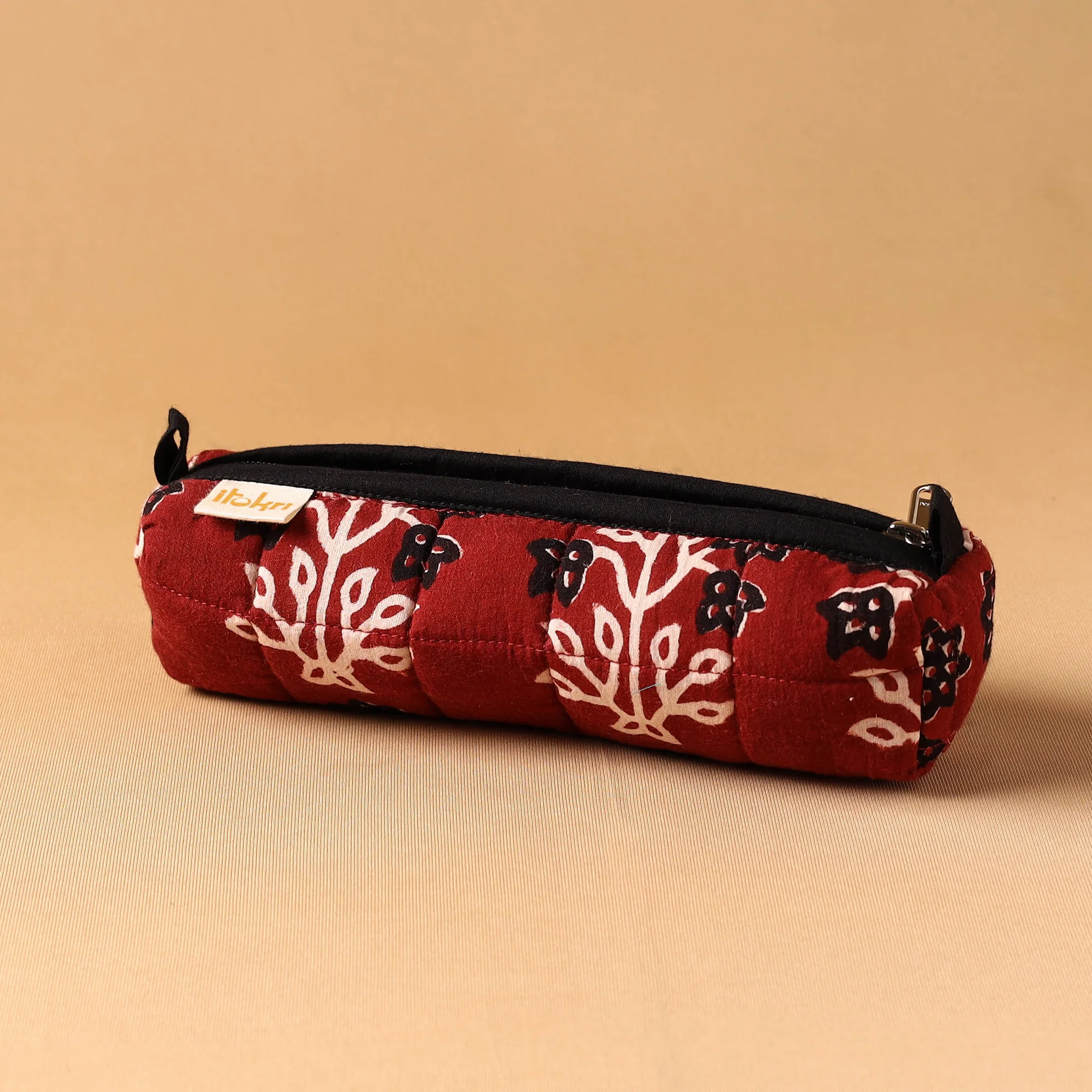 Handcrafted Quilted Pencil Pouch 13 - Image 2