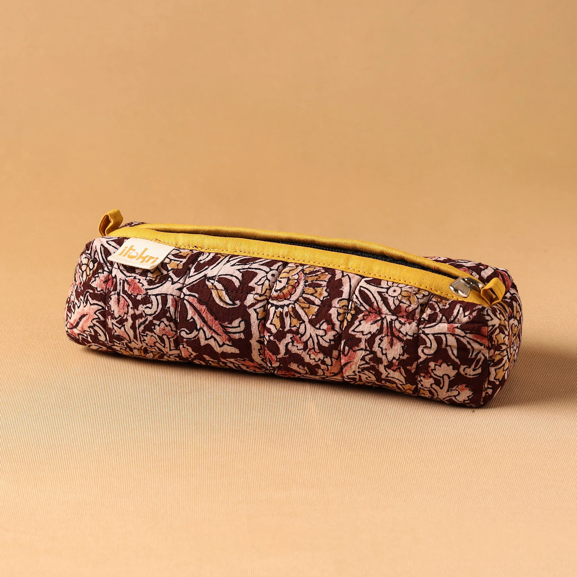 Handcrafted Quilted Pencil Pouch 32 - Image 2