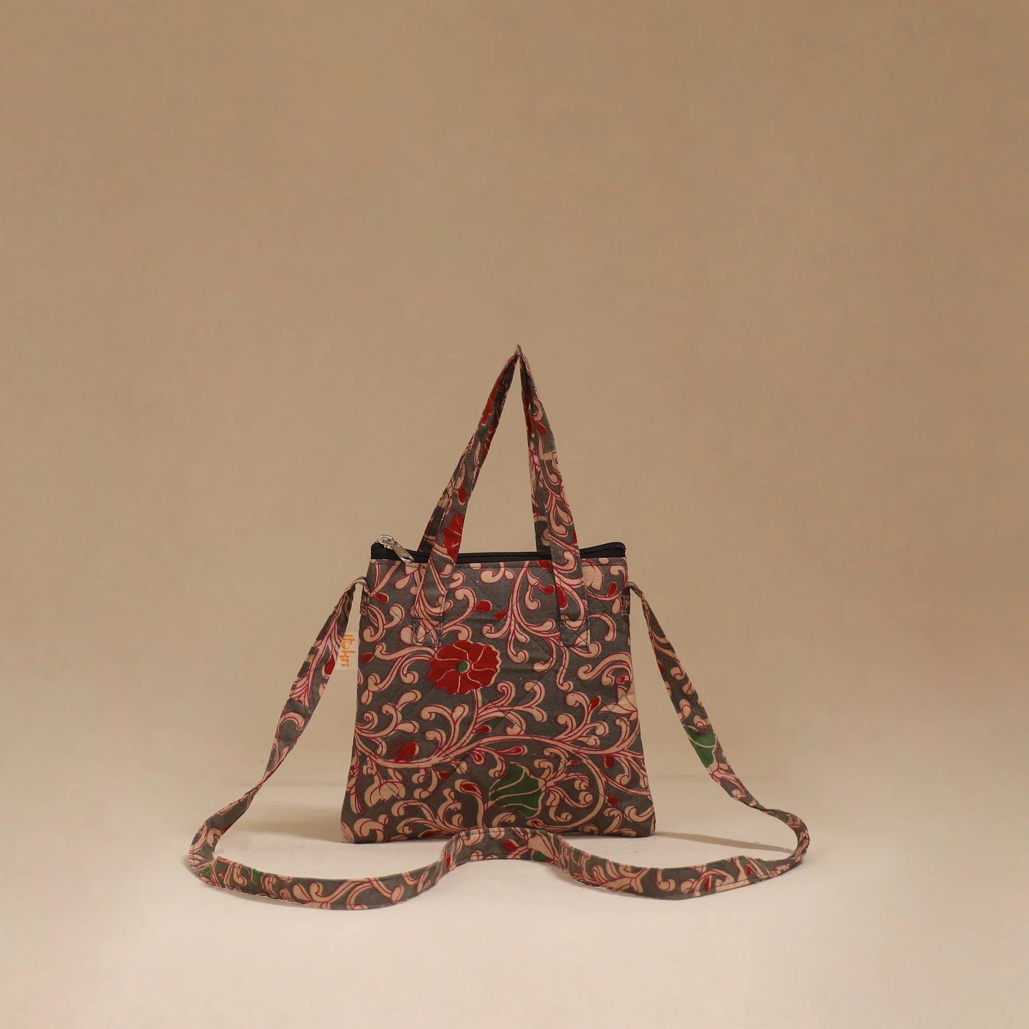 Multicolor - Handcrafted Quilted Sling Bag 19