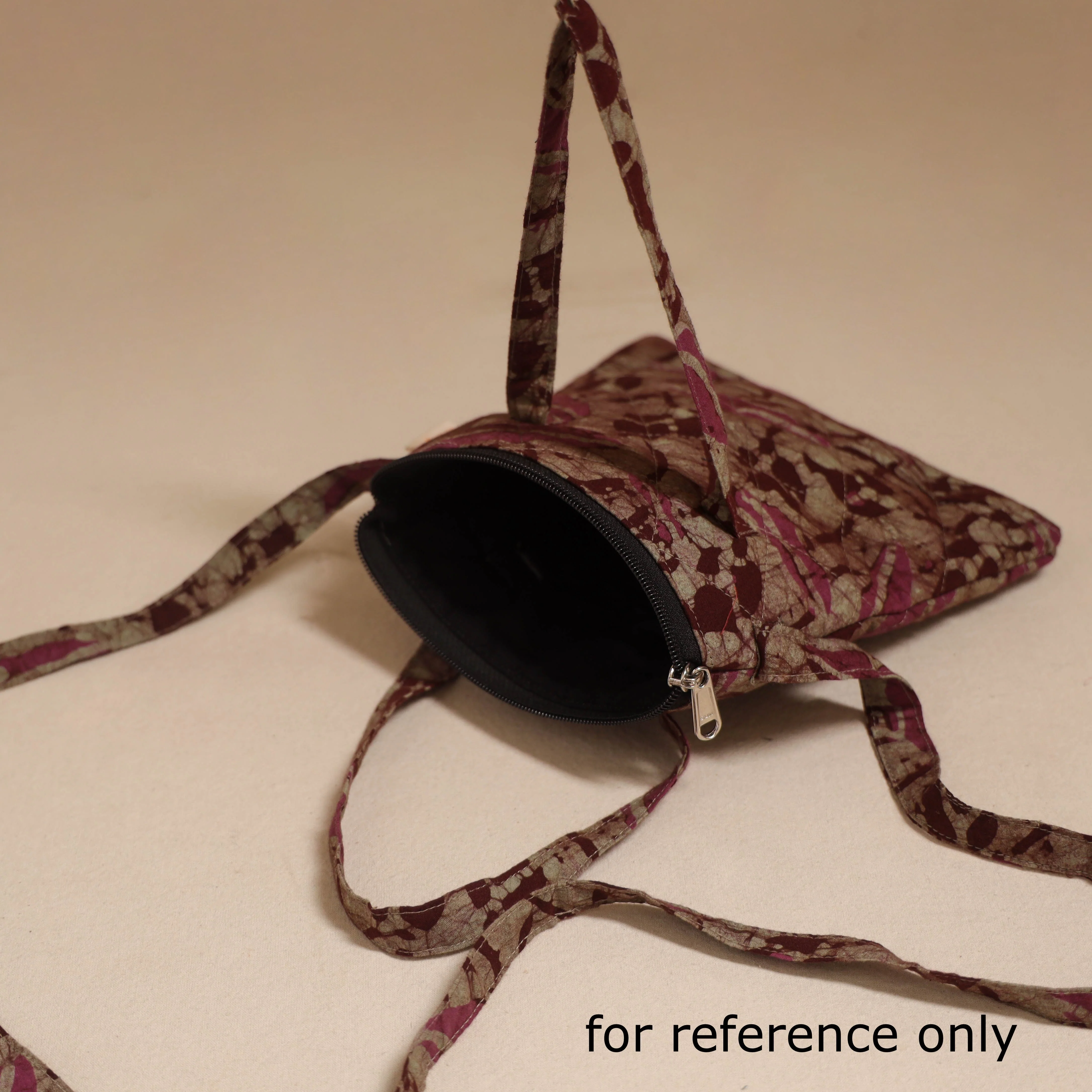 Multicolor - Handcrafted Quilted Sling Bag 19 - Image 4