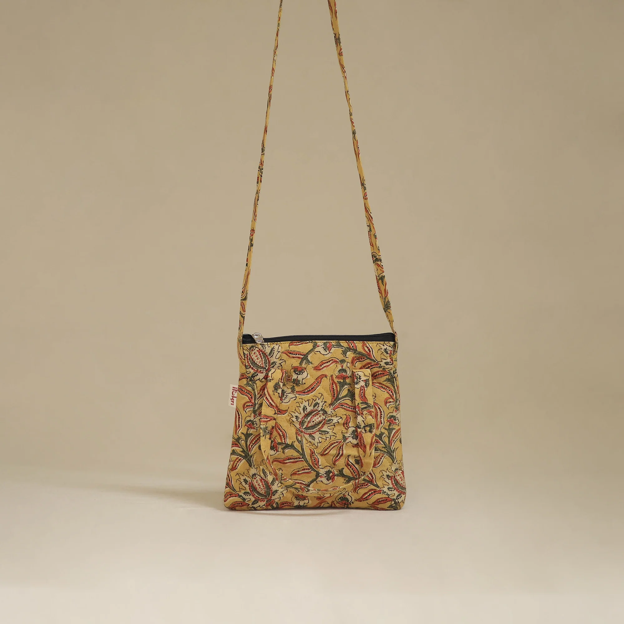 Handcrafted Quilted Sling Bag 43 - Image 2
