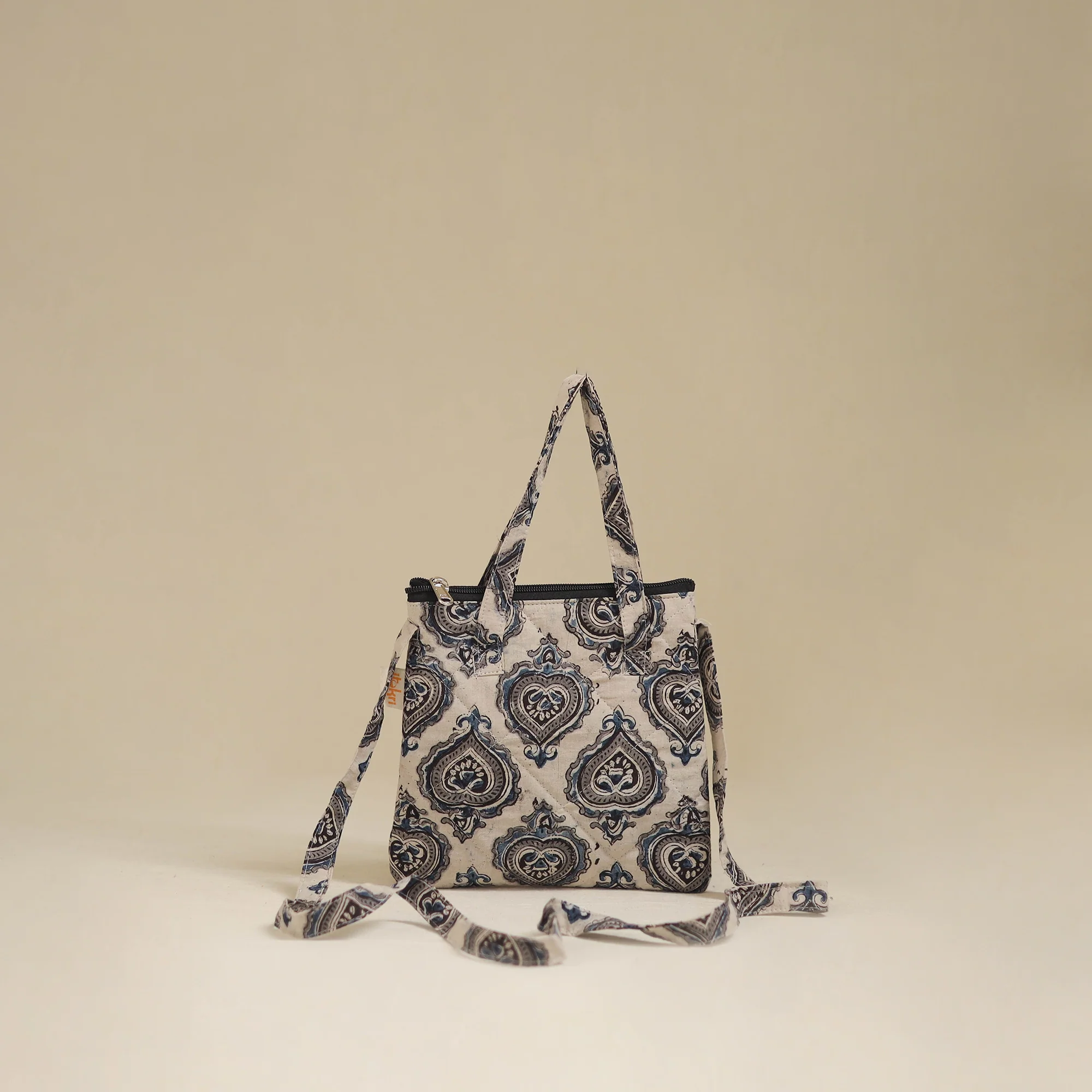 Handcrafted Quilted Sling Bag 69