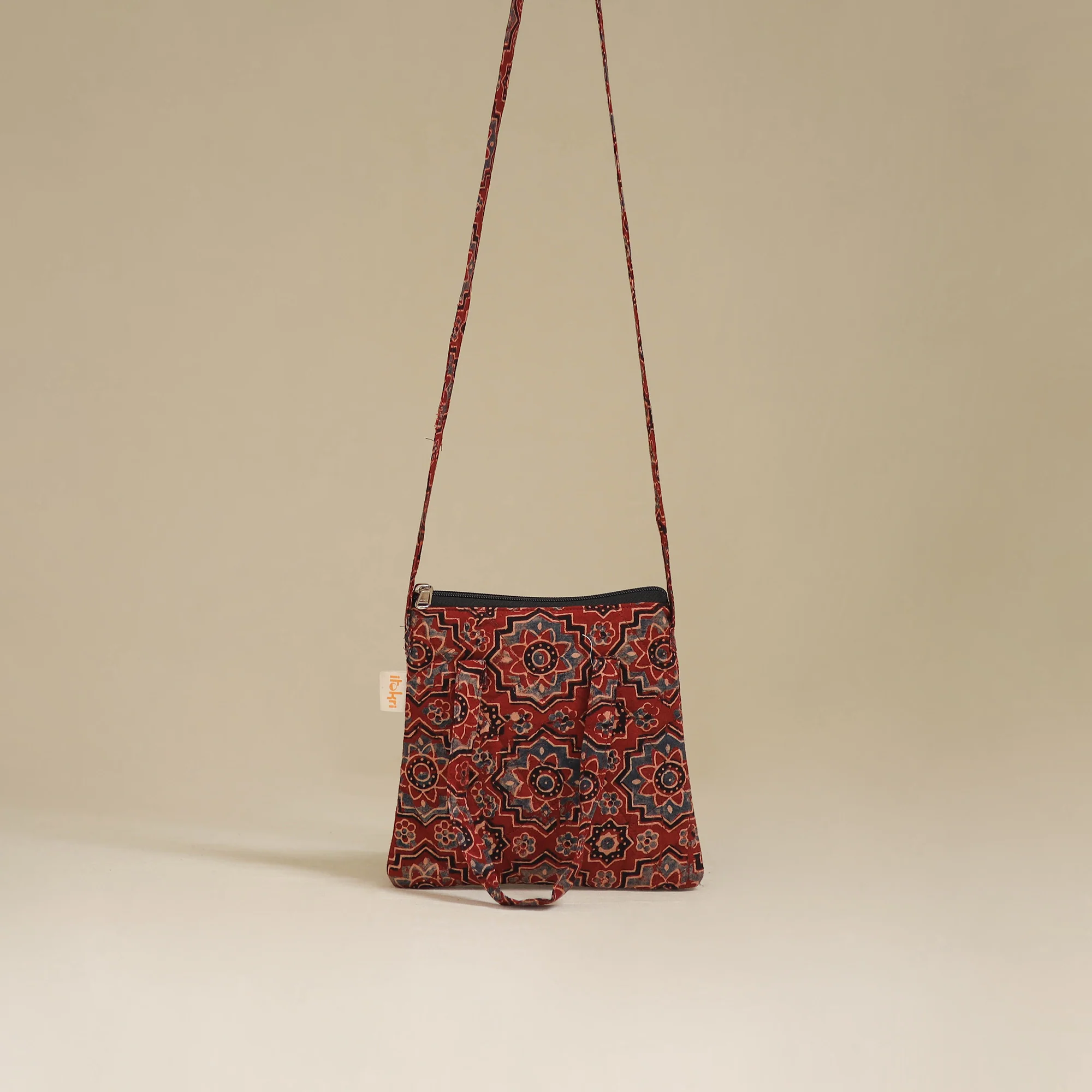 Handcrafted Quilted Sling Bag 80 - Image 2