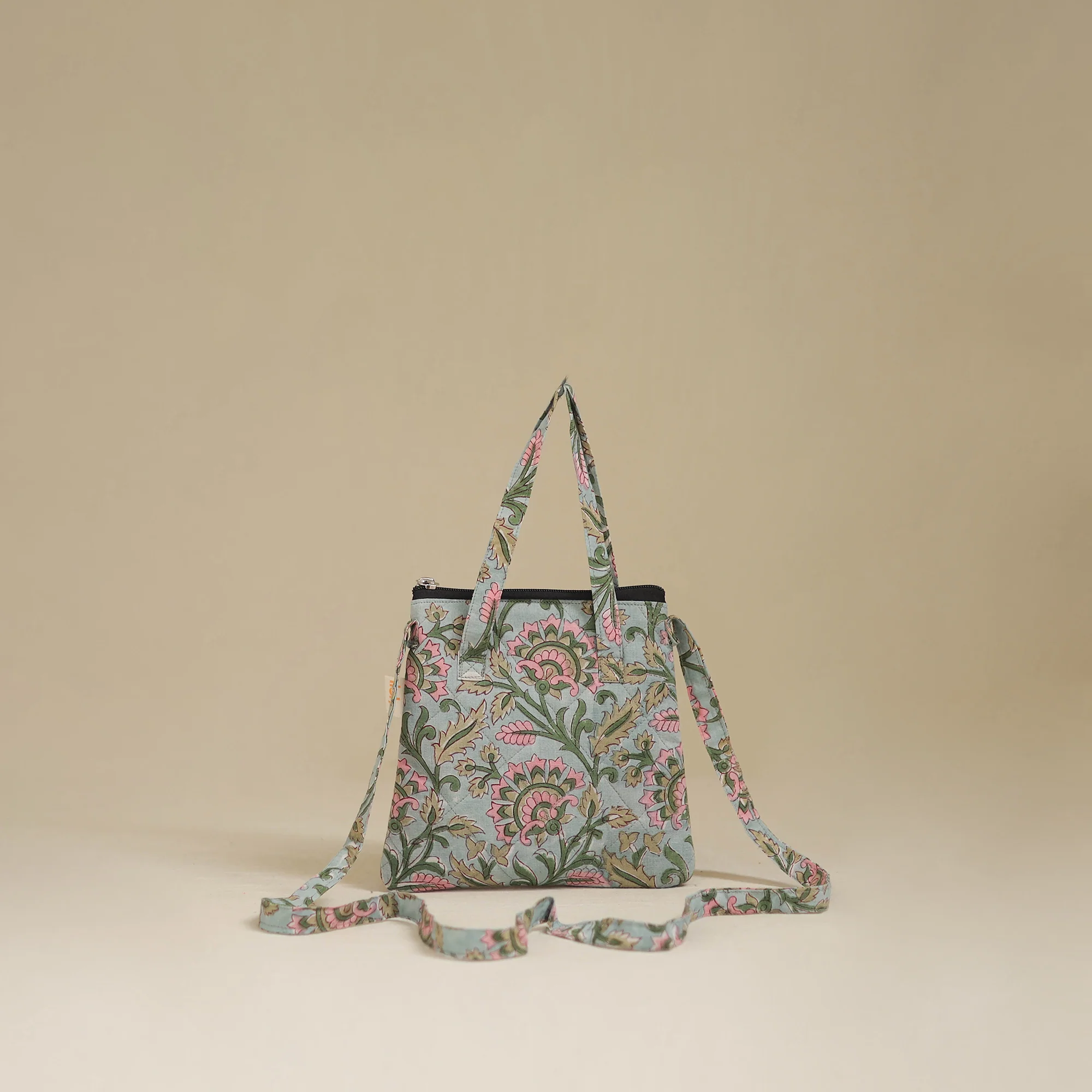 Handcrafted Quilted Sling Bag 83