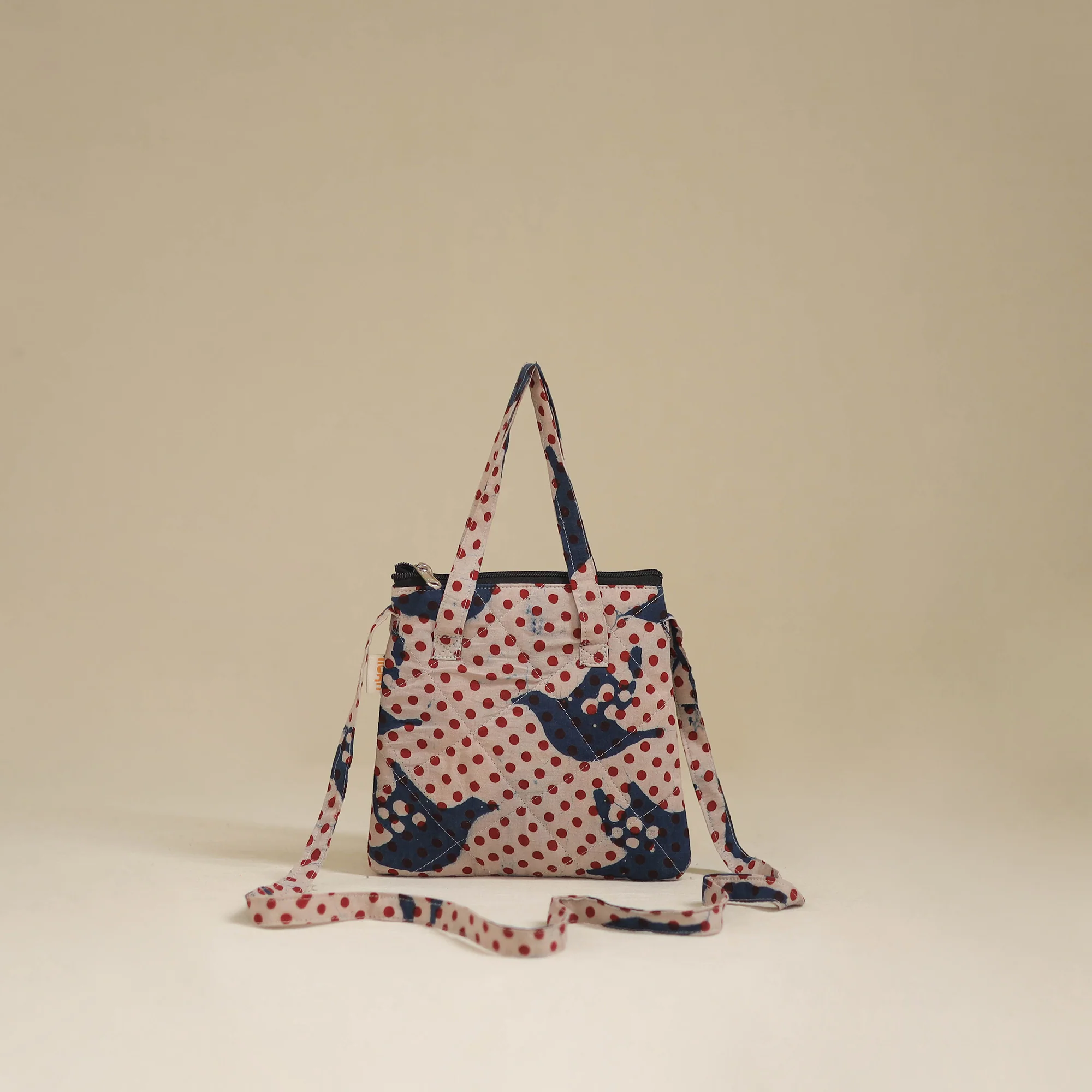 Handcrafted Quilted Sling Bag 88