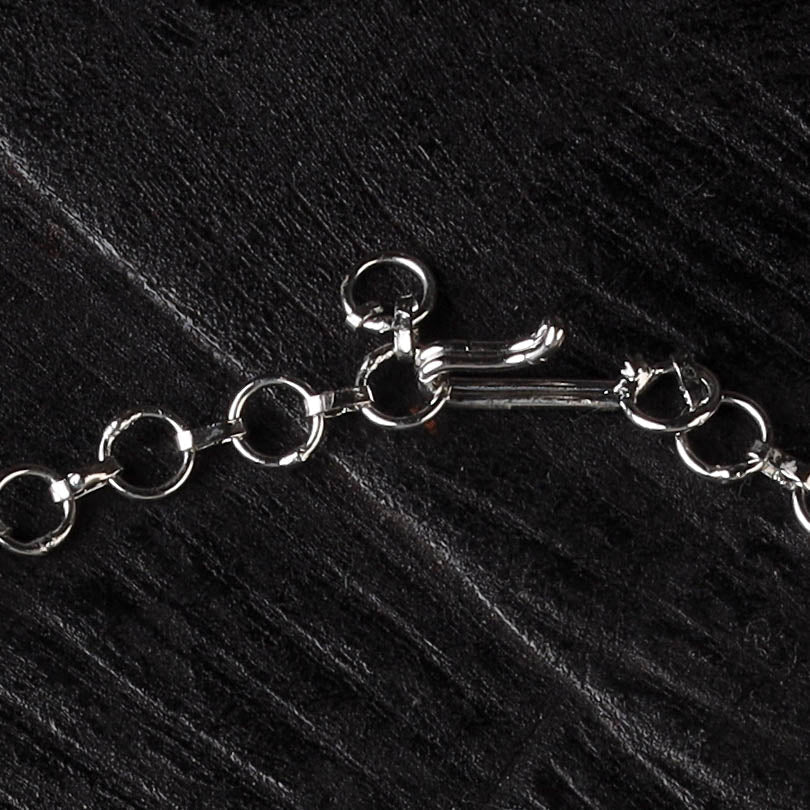 White - Handcrafted Seashell Bracelet (Adjustable) 29 - Image 3