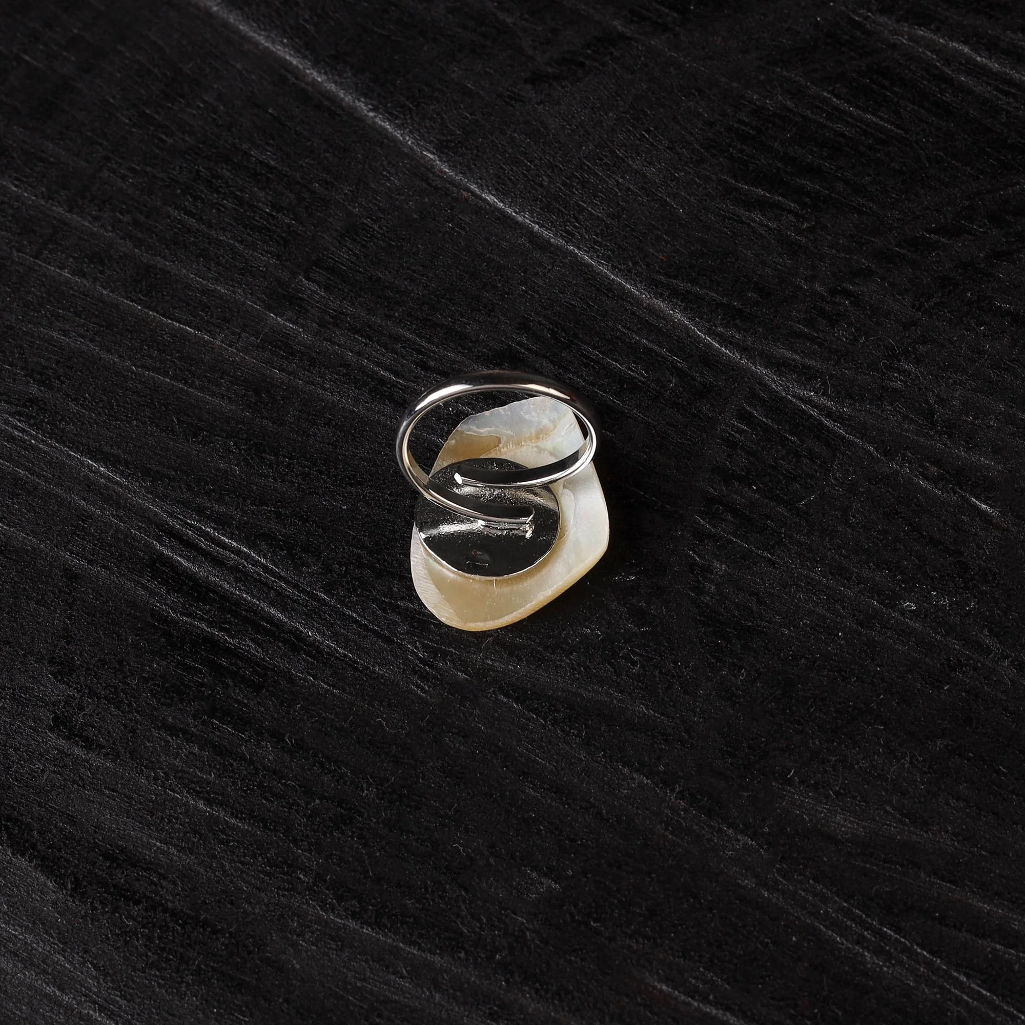 Handcrafted Seashell Ring (Adjustable) 15 - Image 3