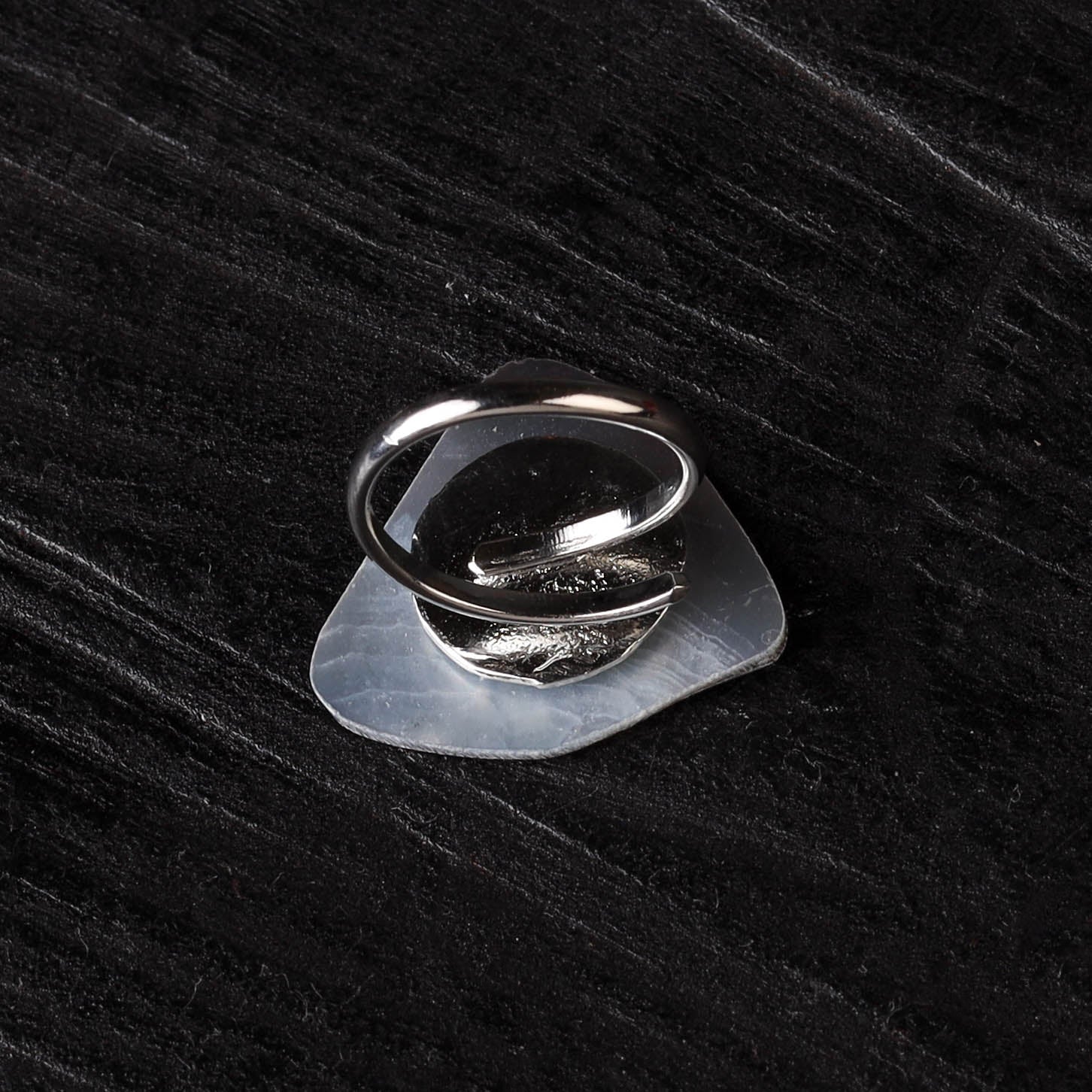 Brown - Handcrafted Seashell Ring (Adjustable) 16 - Image 3