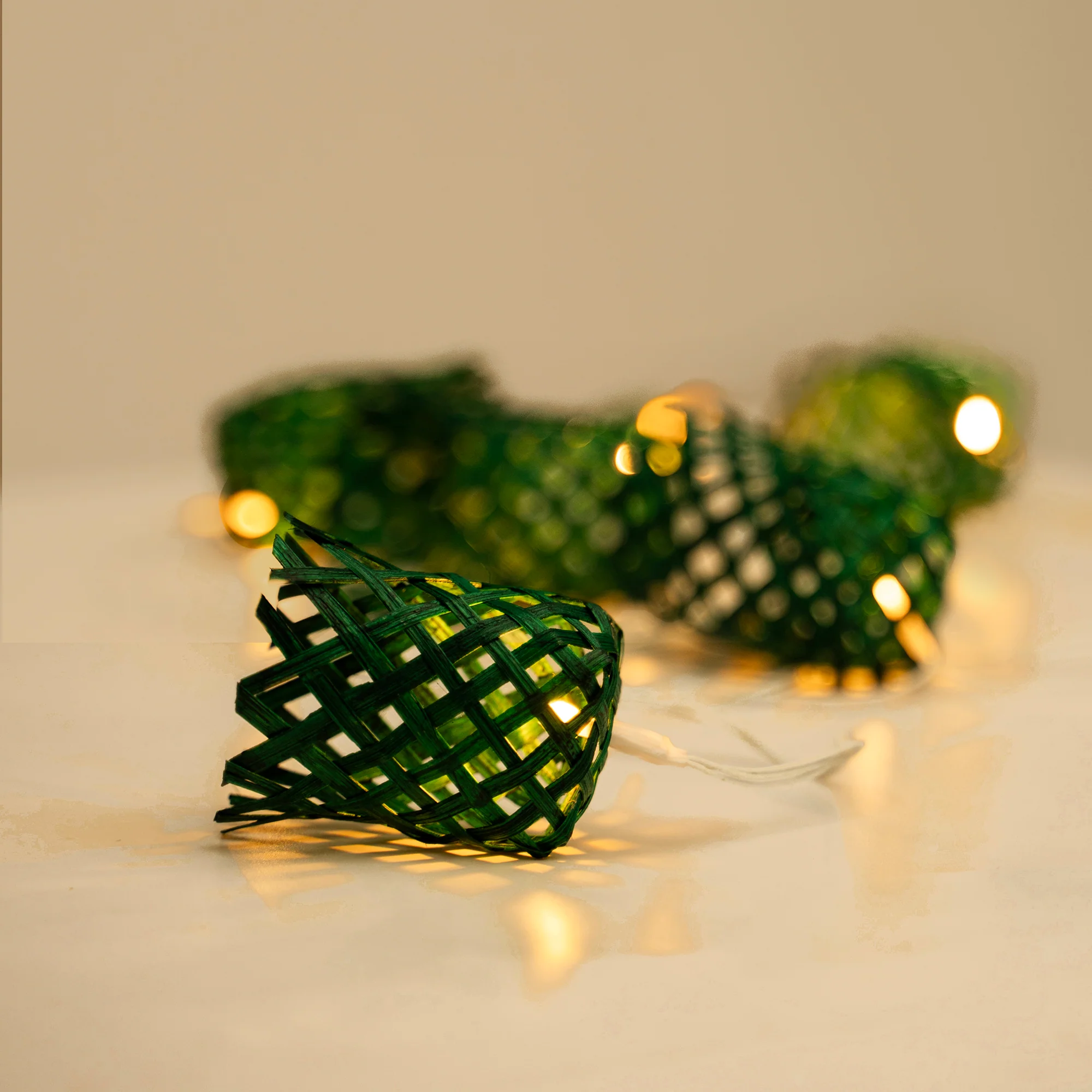 Handcrafted  Vine Bamboo String Light (3M) - Image 3