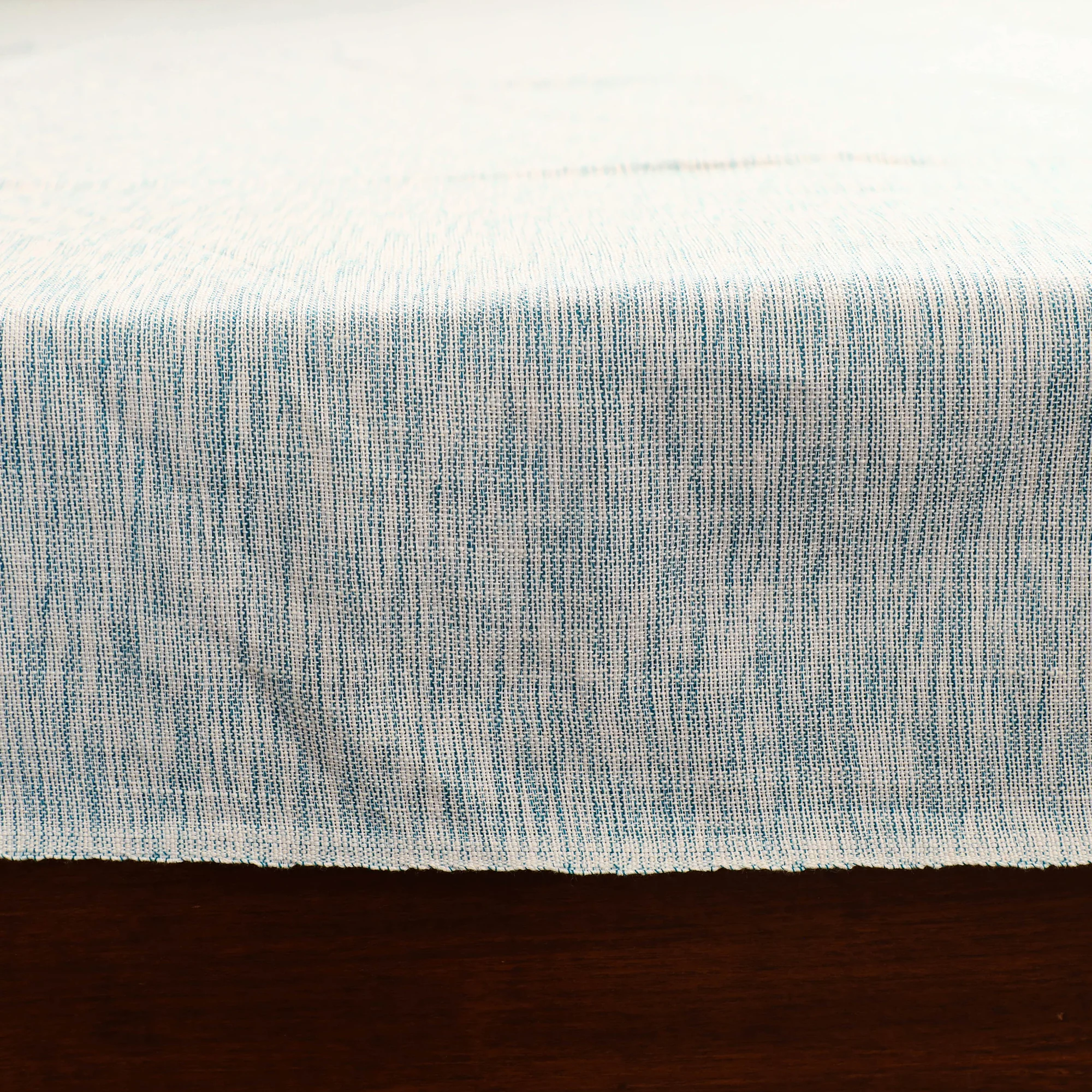 Handloom Cotton Double Bedsheet (108 x 90 in) 03 - Image 4