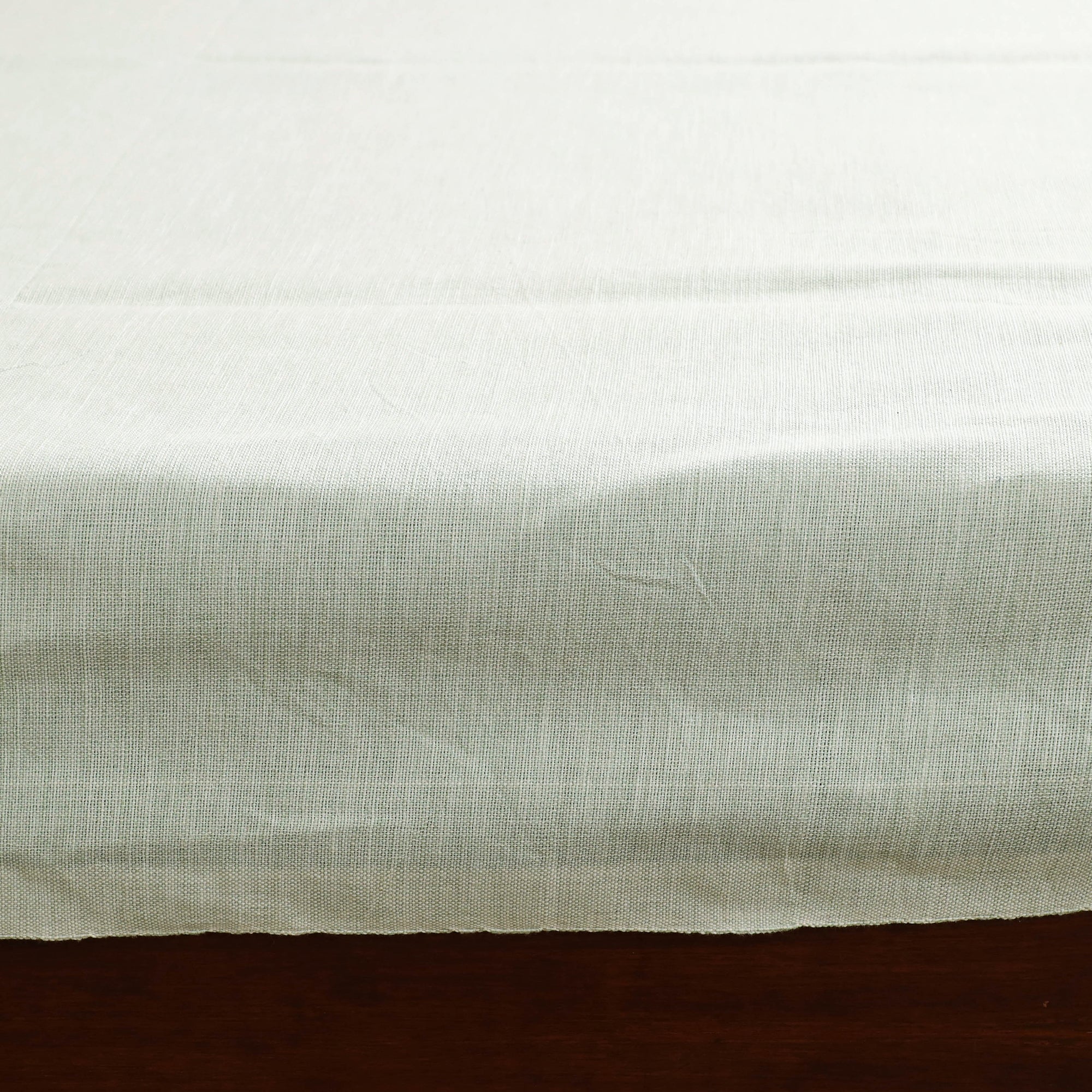 Handloom Cotton Double Bedsheet (108 x 90 in) 143 - Image 4