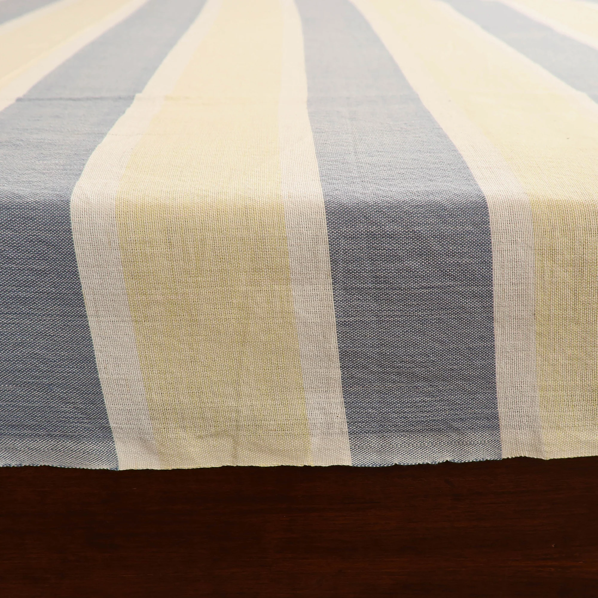 Handloom Cotton Double Bedsheet (108 x 90 in) 33 - Image 4
