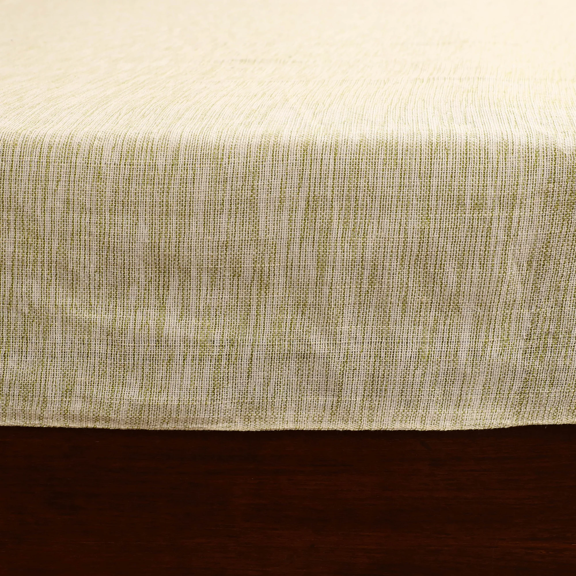 Handloom Cotton Double Bedsheet (108 x 90 in) 42 - Image 4