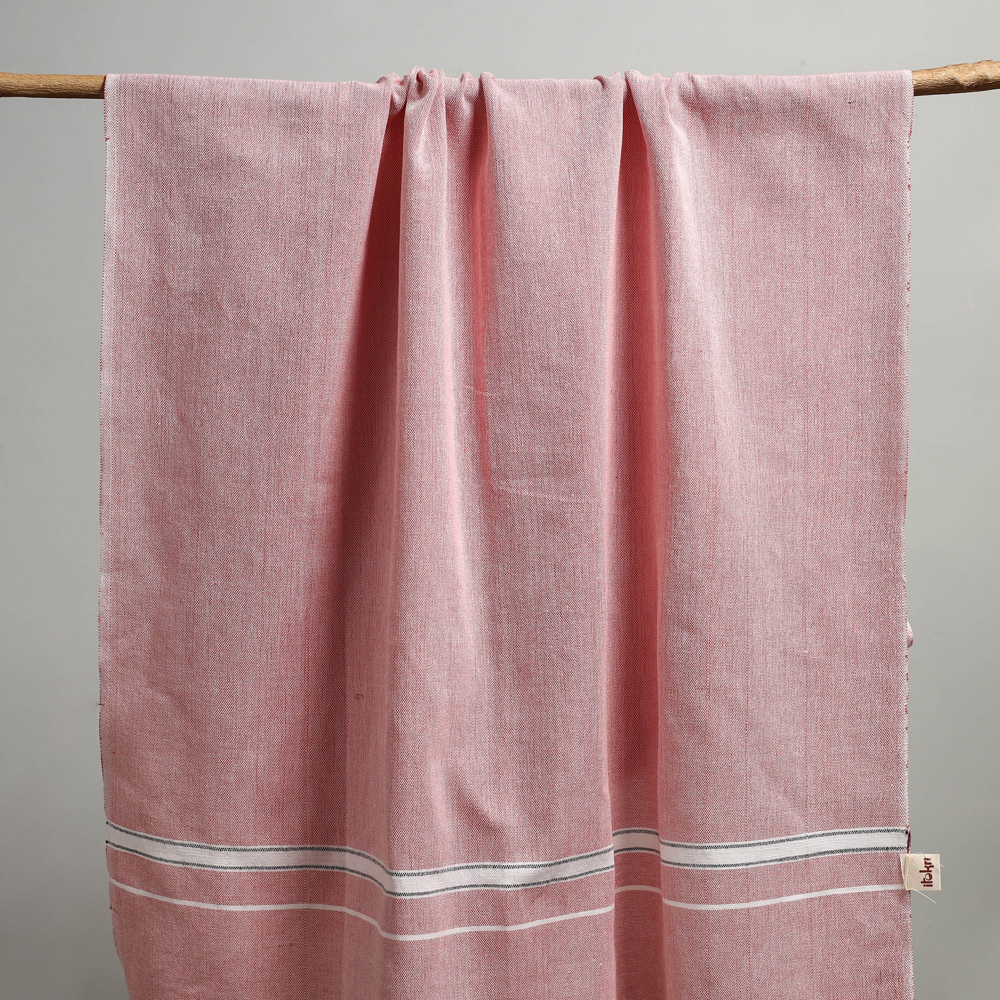 Handloom Fine Cotton Bath Towel 41 - Image 2