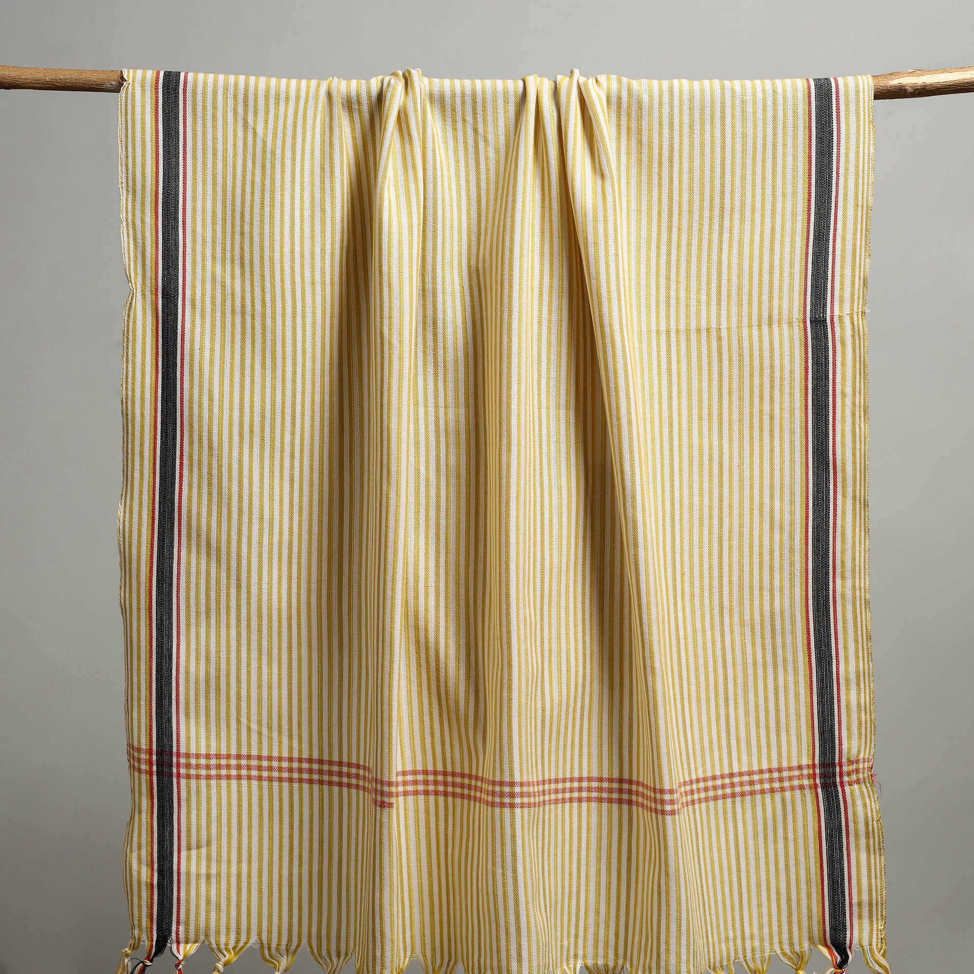 Handloom Fine Cotton Bath Towel 46 - Image 2