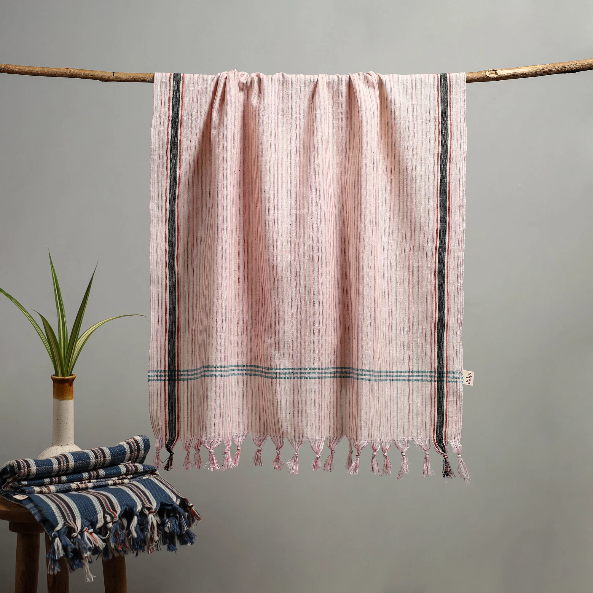 Handloom Fine Cotton Bath Towel 47