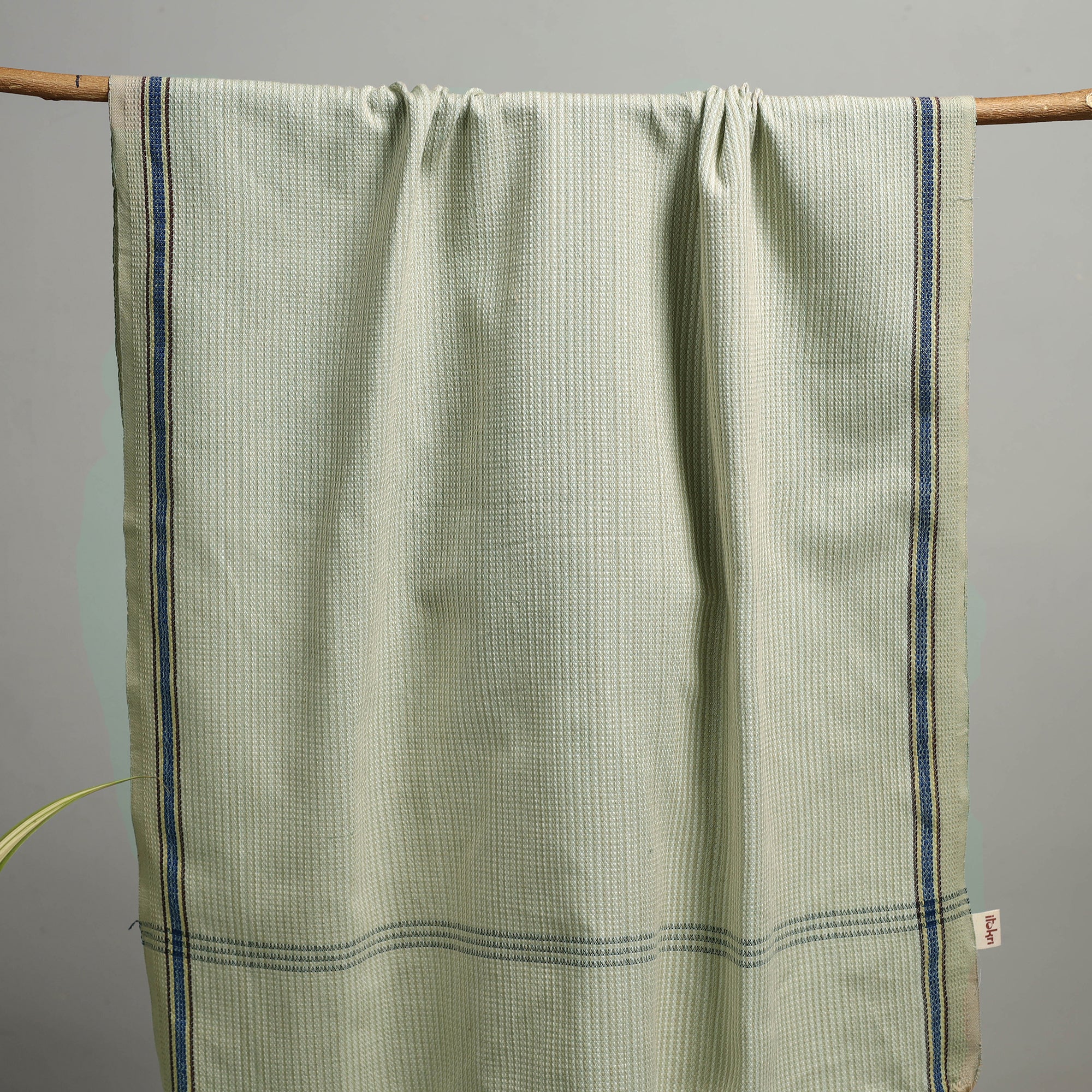 Handloom Fine Cotton Checks Bath Towel  52 - Image 2