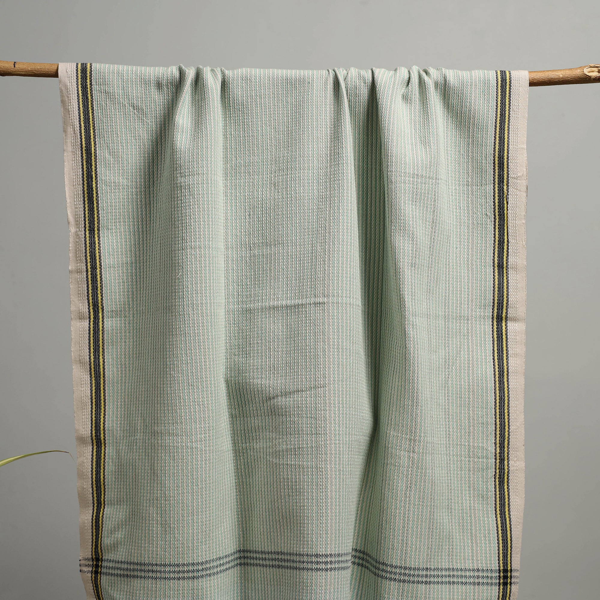 Handloom Fine Cotton Checks Bath Towel  60 - Image 2