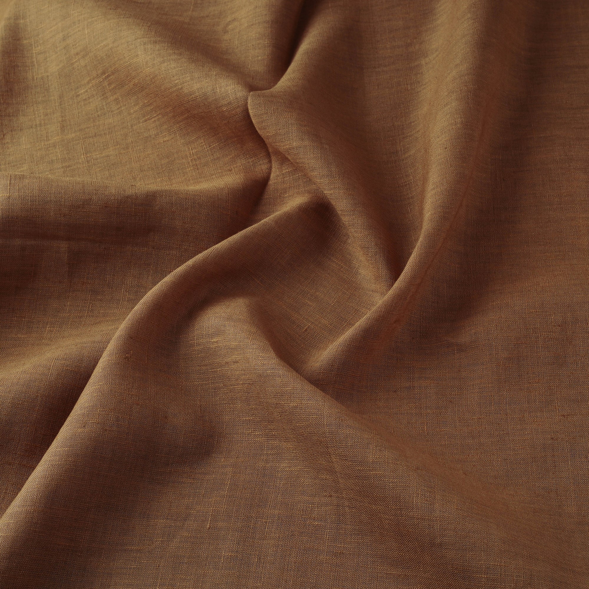 Brown - Handloom Linen Bhagalpuri Fabric 02 - Image 3