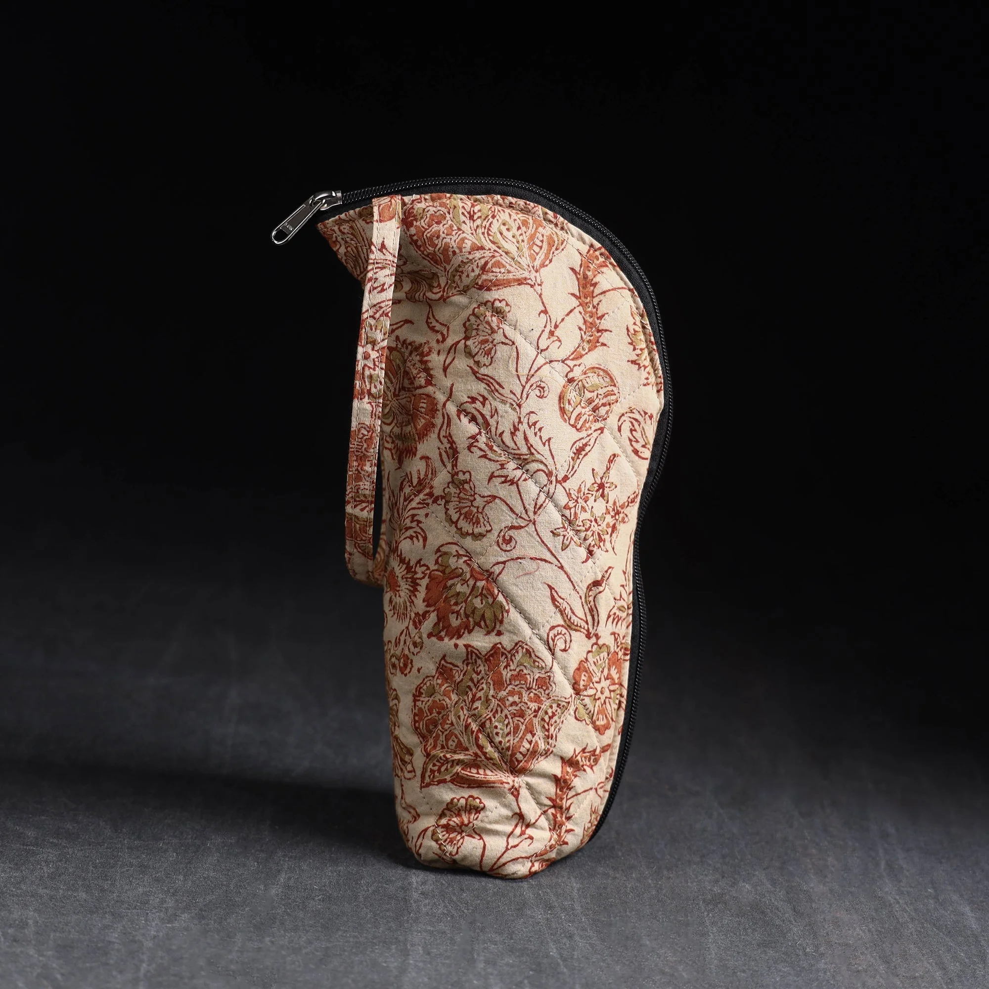 Beige - Handmade 1L Water Bottle Cover 01 - Image 2