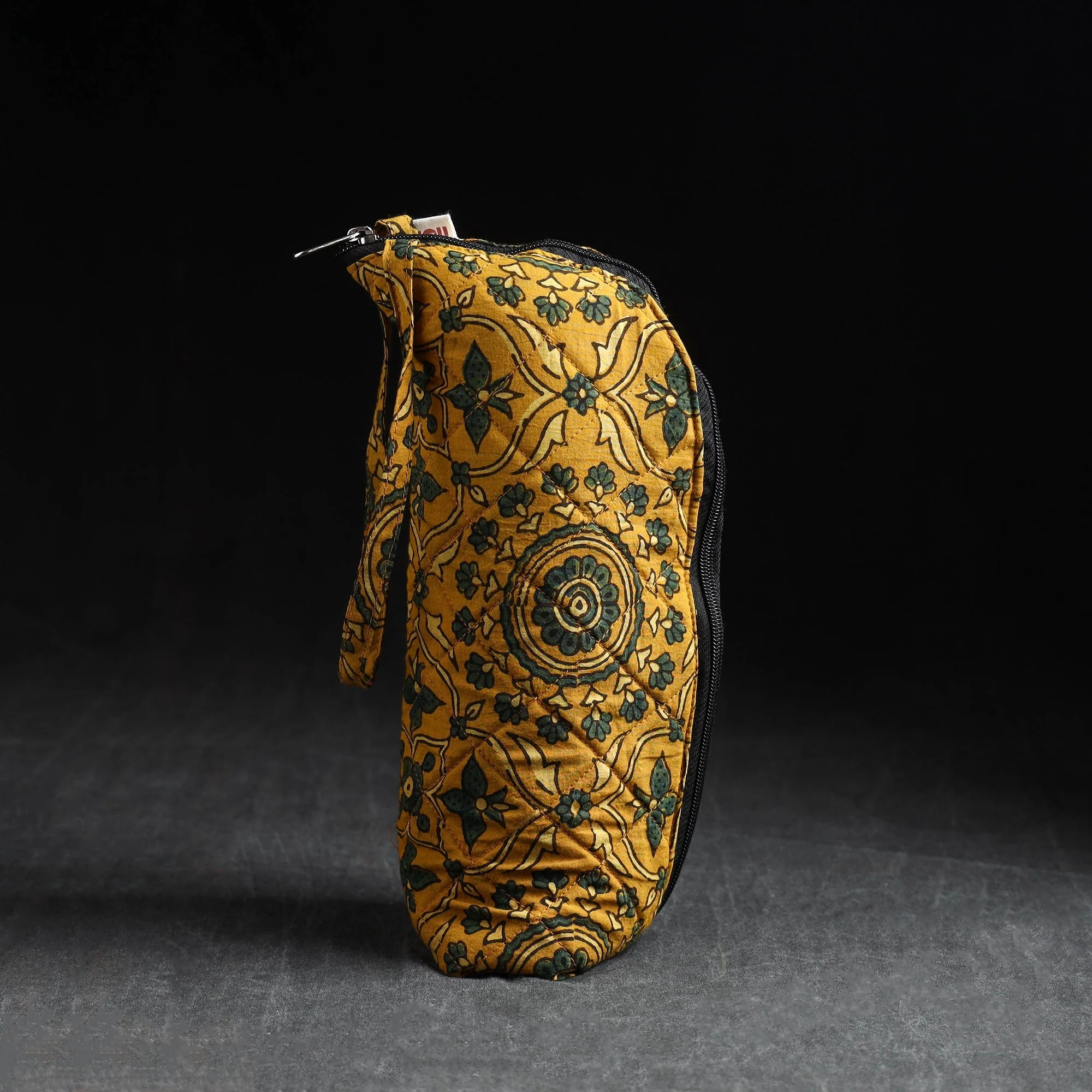 Yellow - Handmade 1L Water Bottle Cover 01 - Image 2