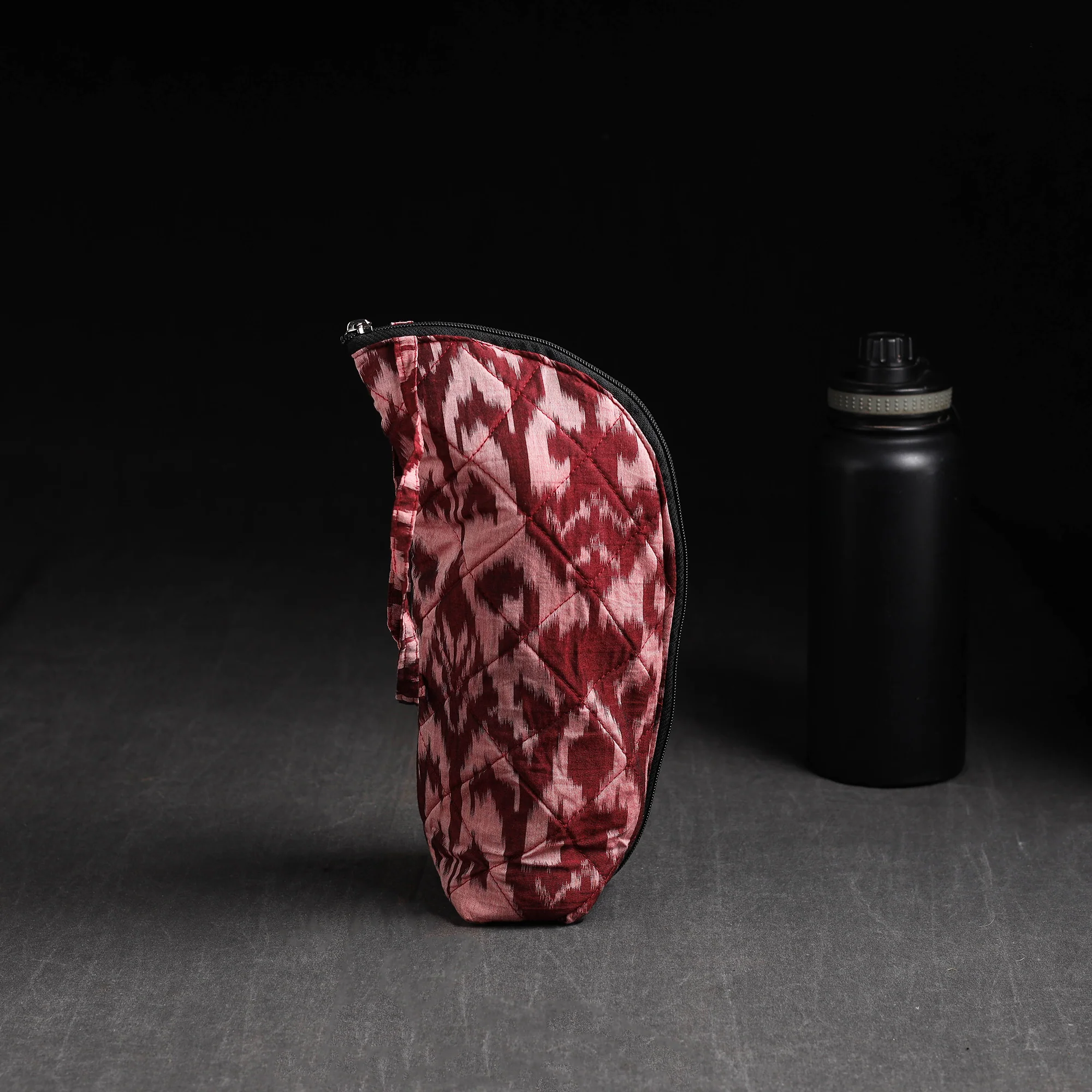 Maroon - Handmade 1L Water Bottle Cover 06