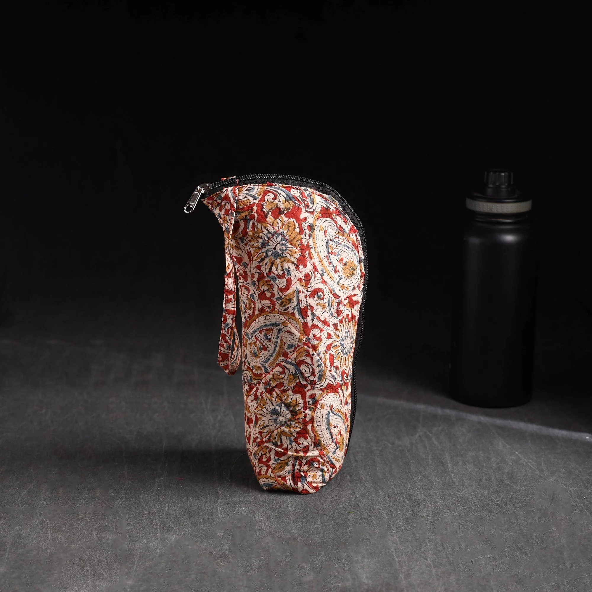 Red - Handmade 1L Water Bottle Cover 07
