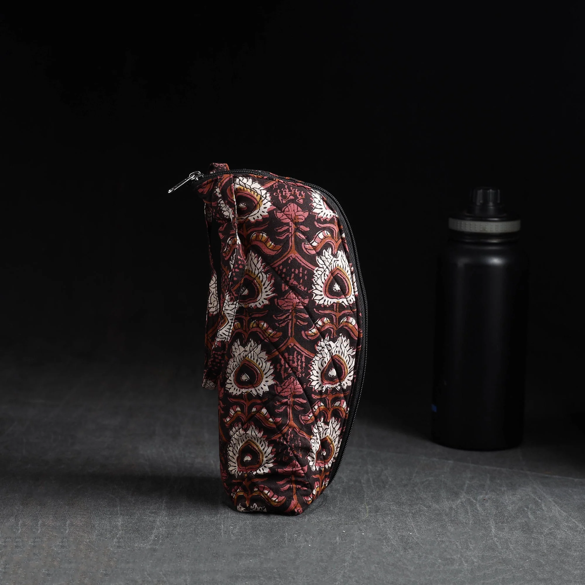 Black - Handmade 1L Water Bottle Cover 10