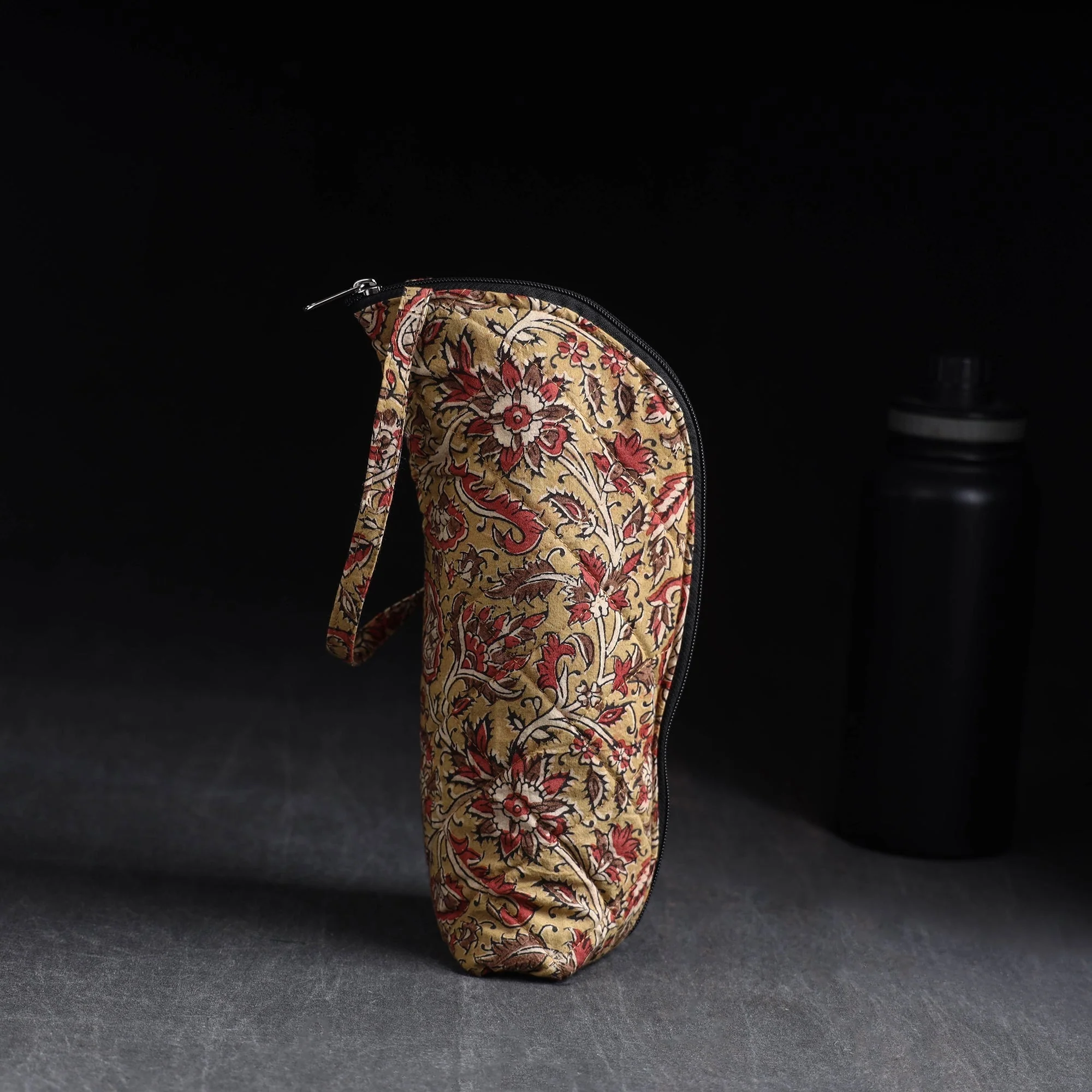 Yellow - Handmade 1L Water Bottle Cover 15