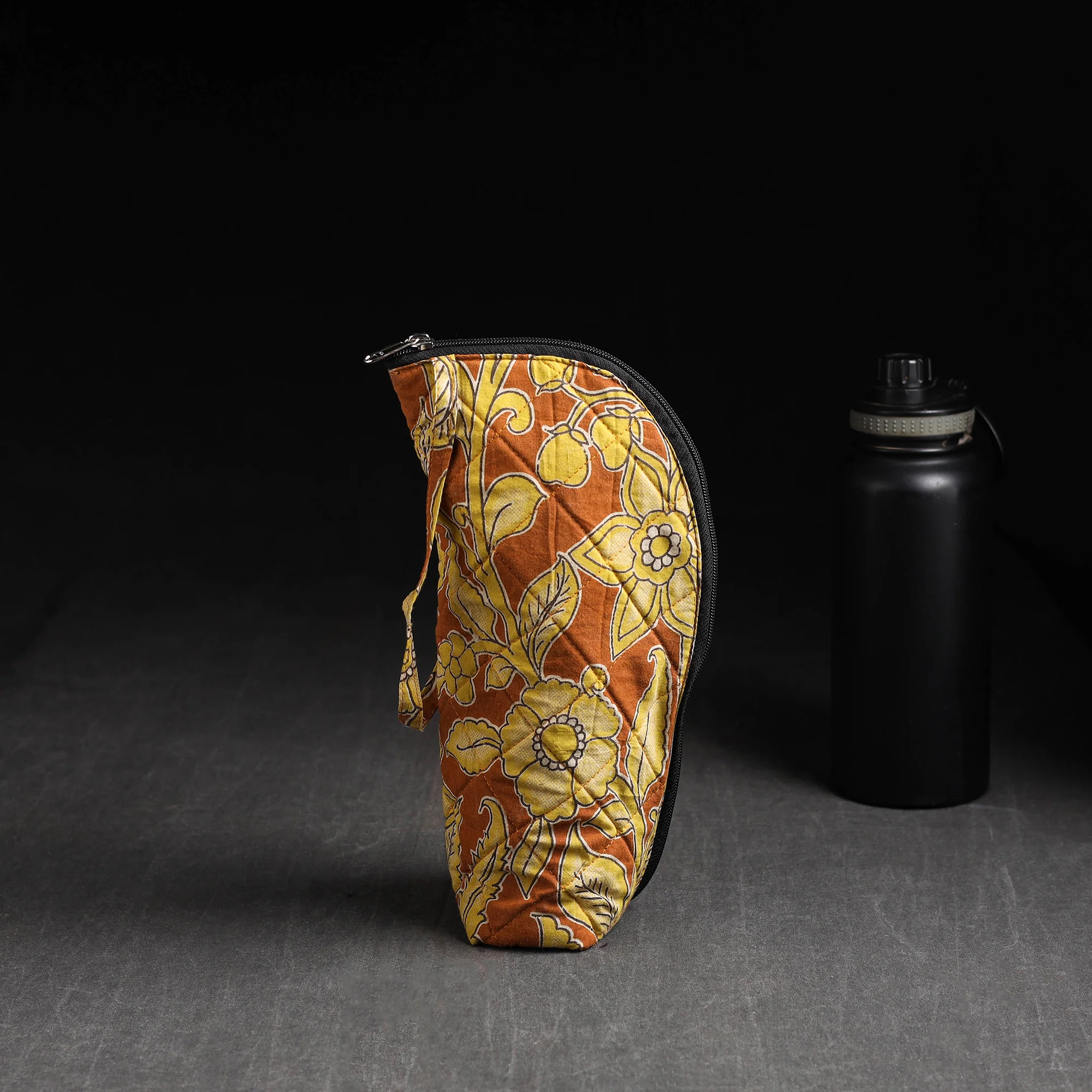 Yellow - Handmade 1L Water Bottle Cover 29