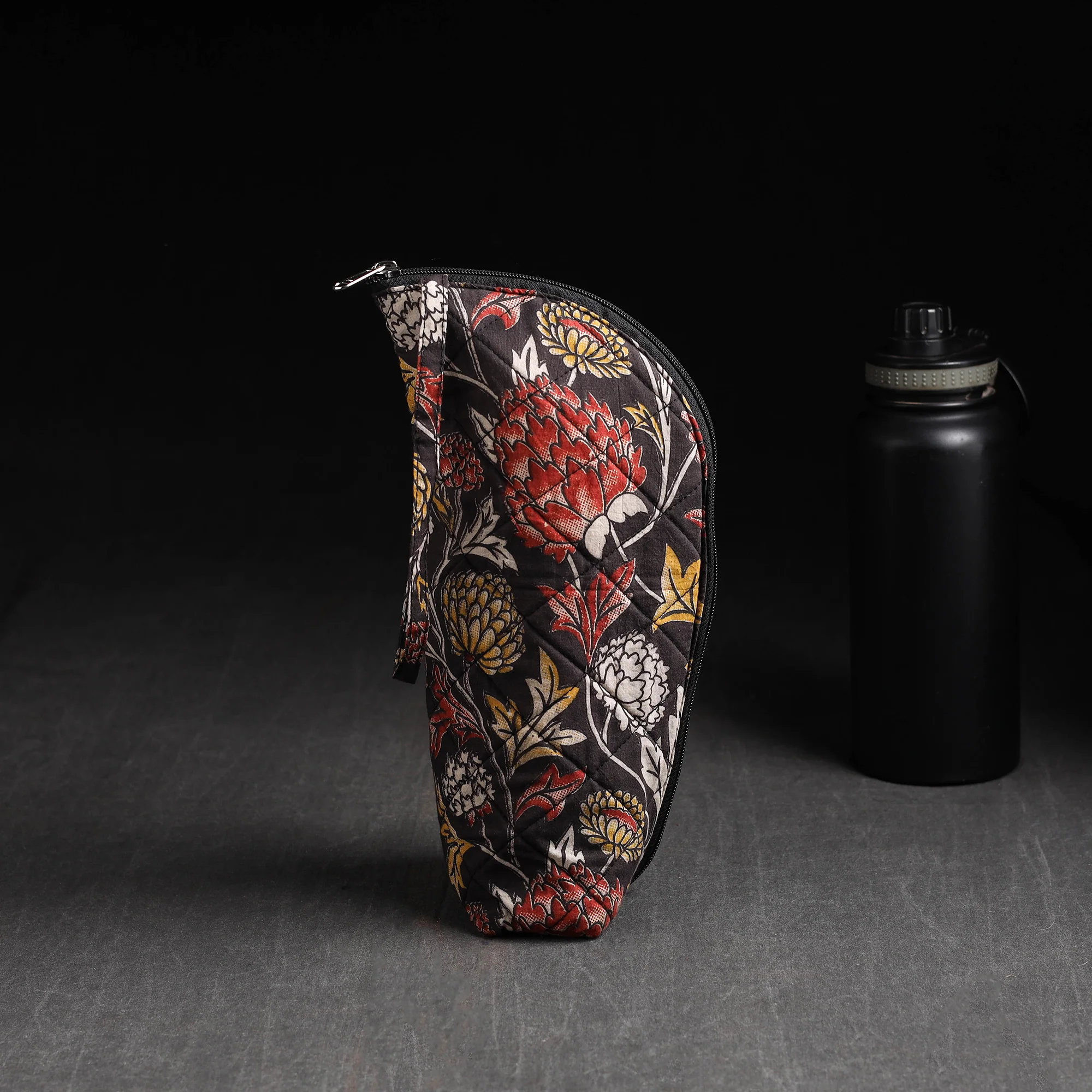 Black - Handmade 1L Water Bottle Cover 30