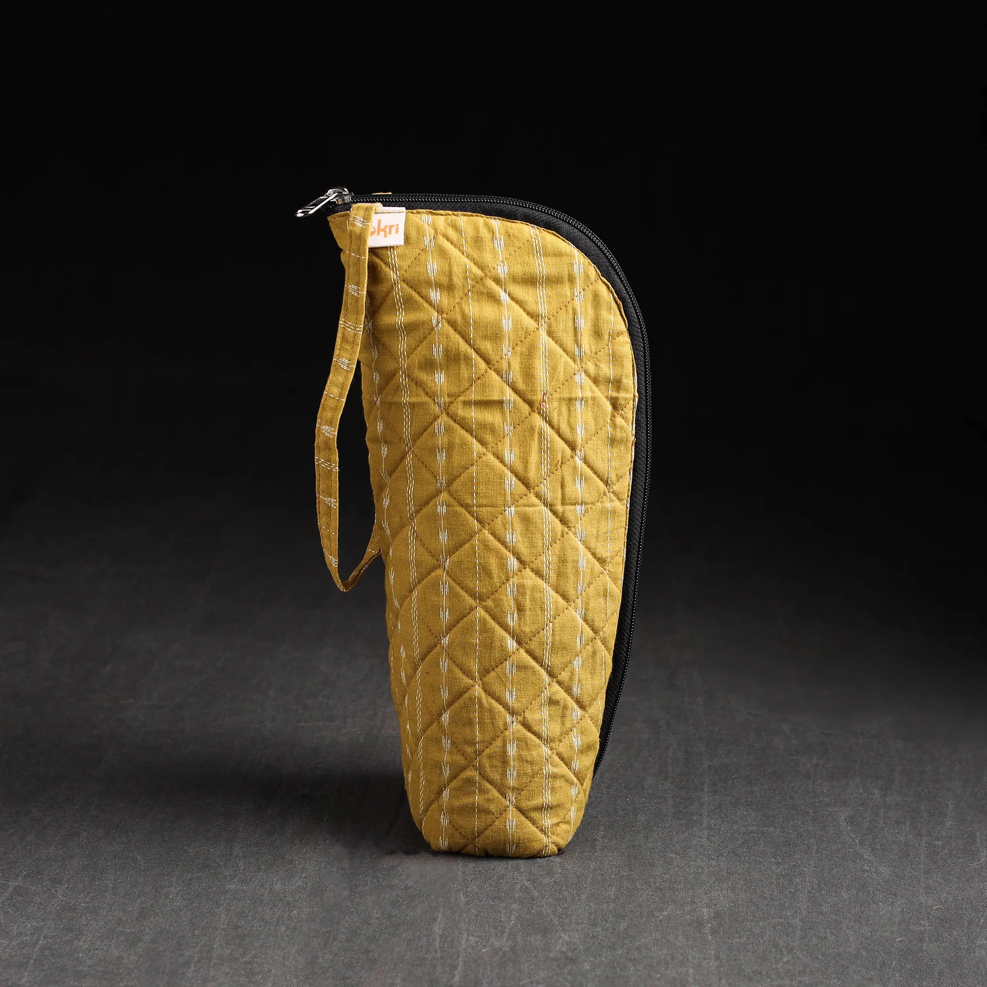 Yellow - Handmade 1L Water Bottle Cover 48 - Image 2