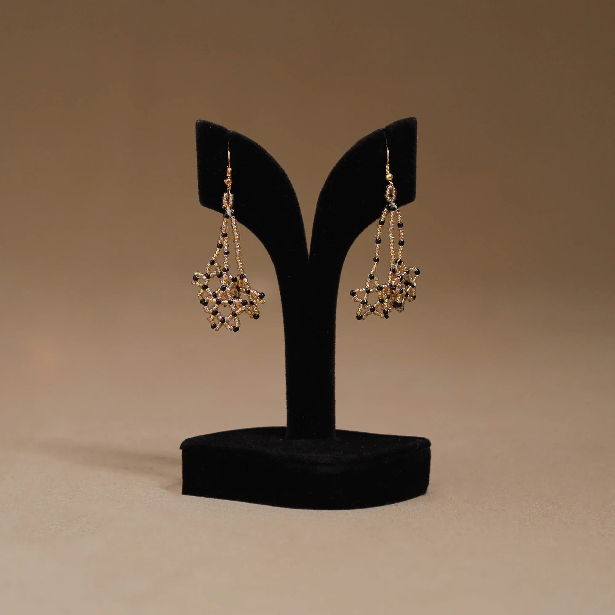Yellow - Handmade Beadwork Earrings 73