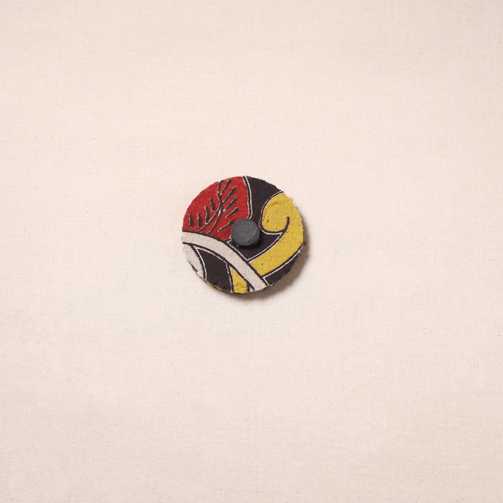 Multicolor - Handmade Fabart Jute Magnet 02 - Image 2