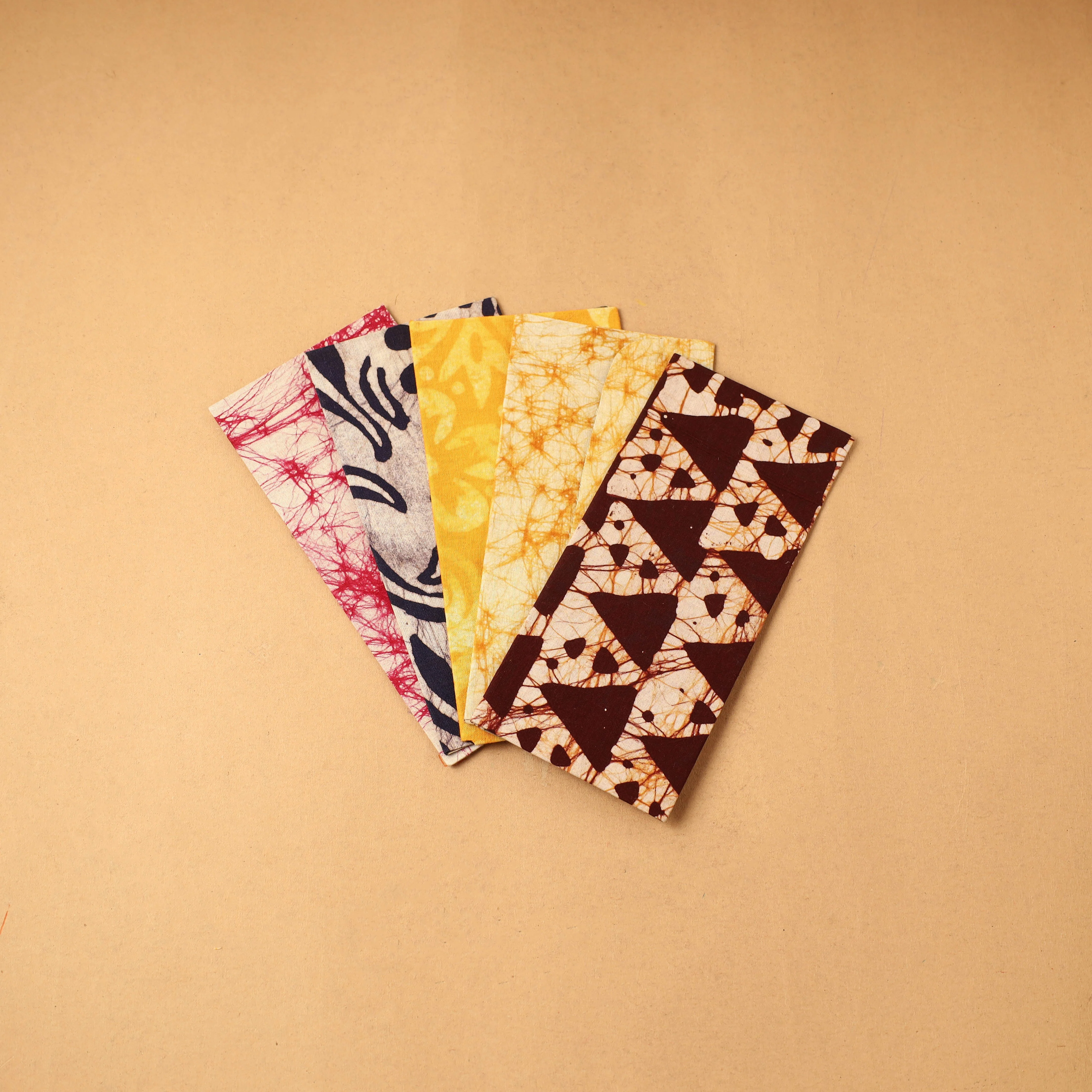 Handmade Fabric Envelope (Assorted Set of 5) 01