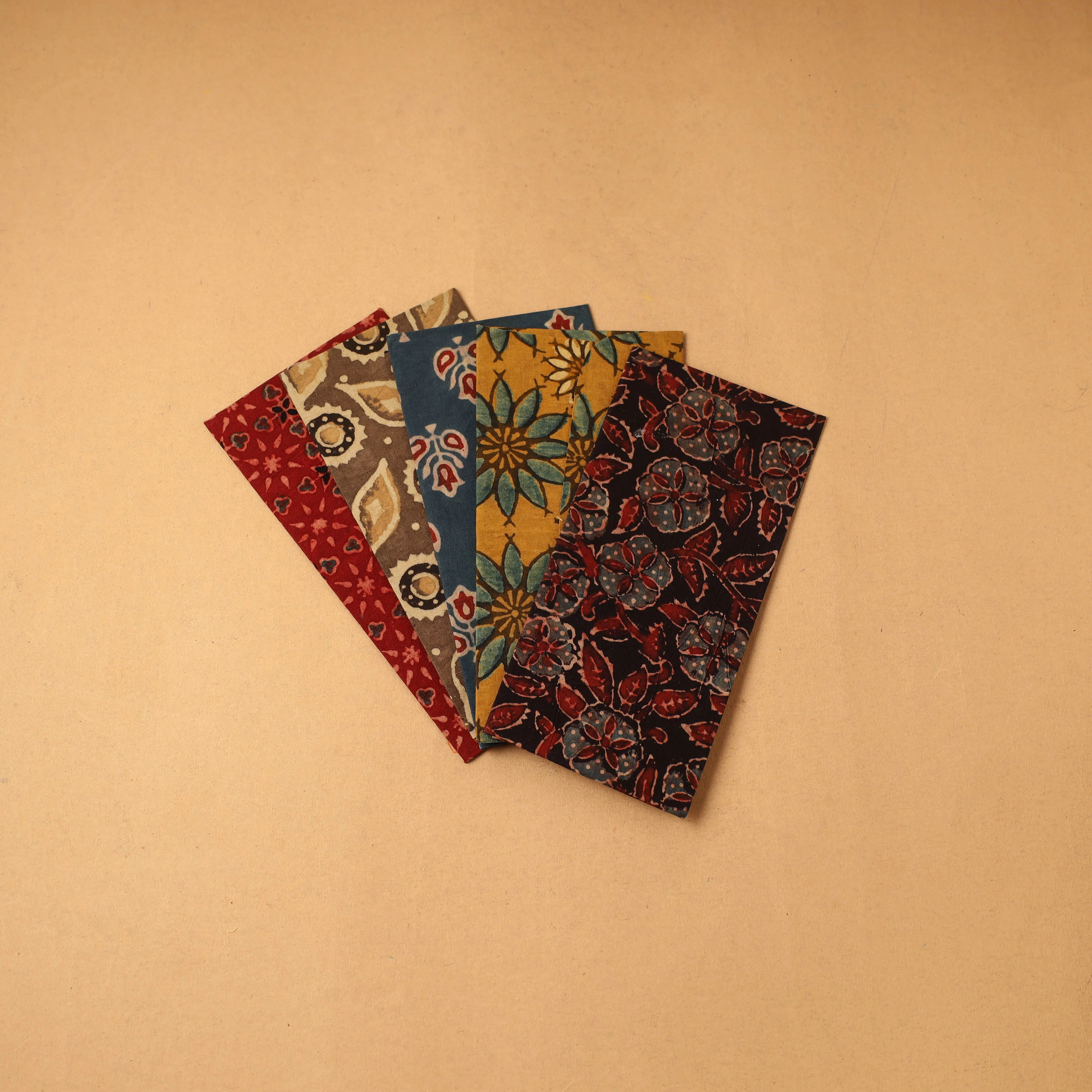 Handmade Fabric Envelope (Assorted Set of 5) 02