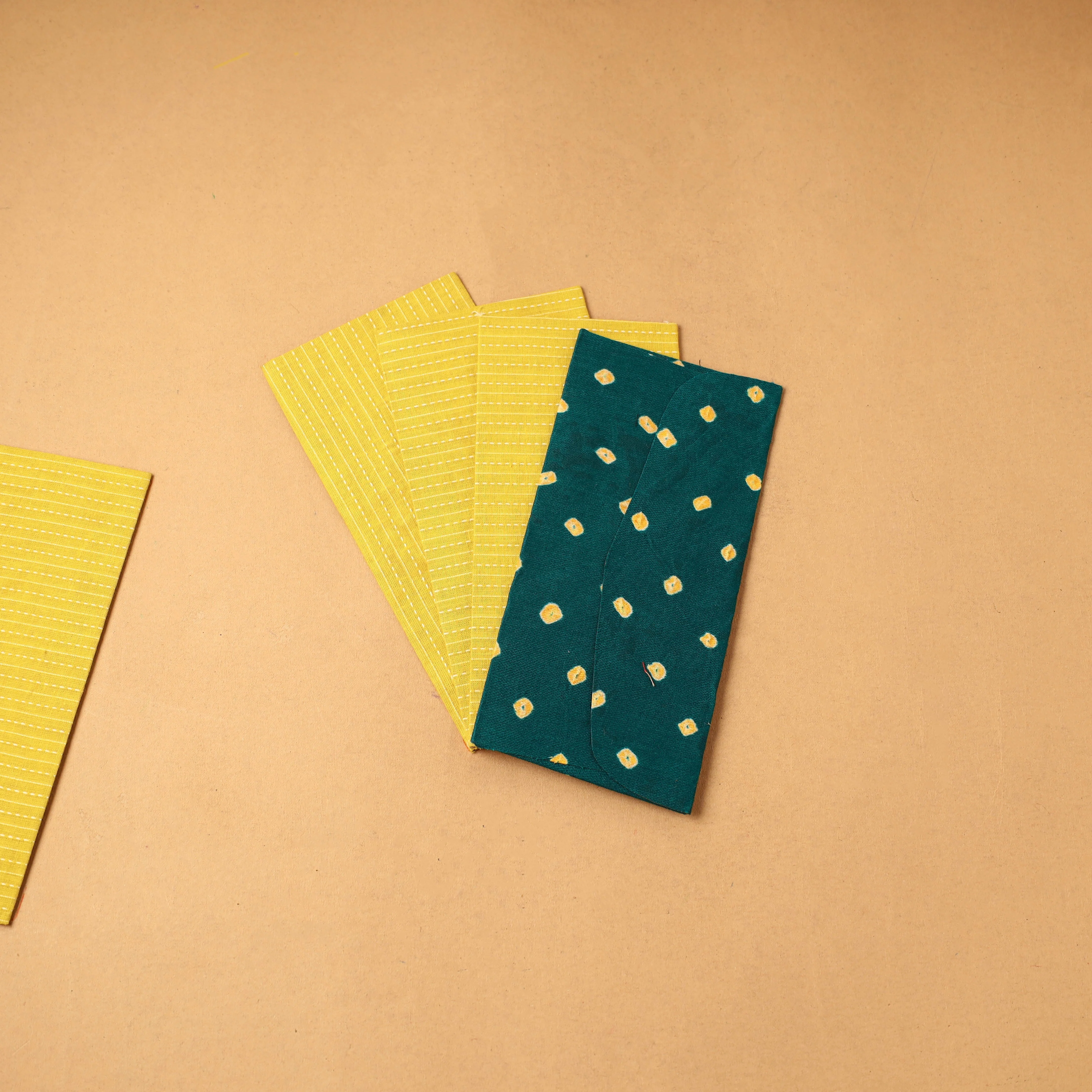 Handmade Fabric Envelope (Assorted Set of 5) 12 - Image 2