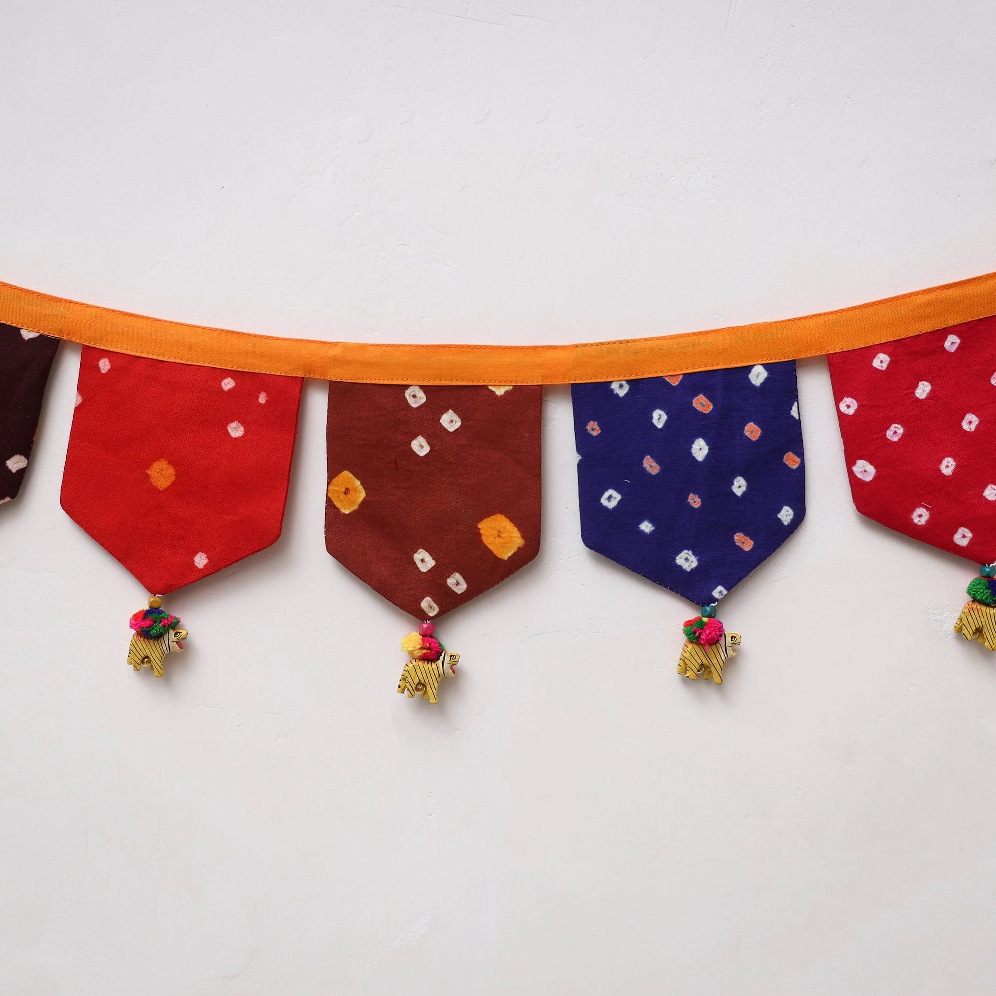 Multicolor - Handmade Fabric Toran for Home Decor 11 - Image 3