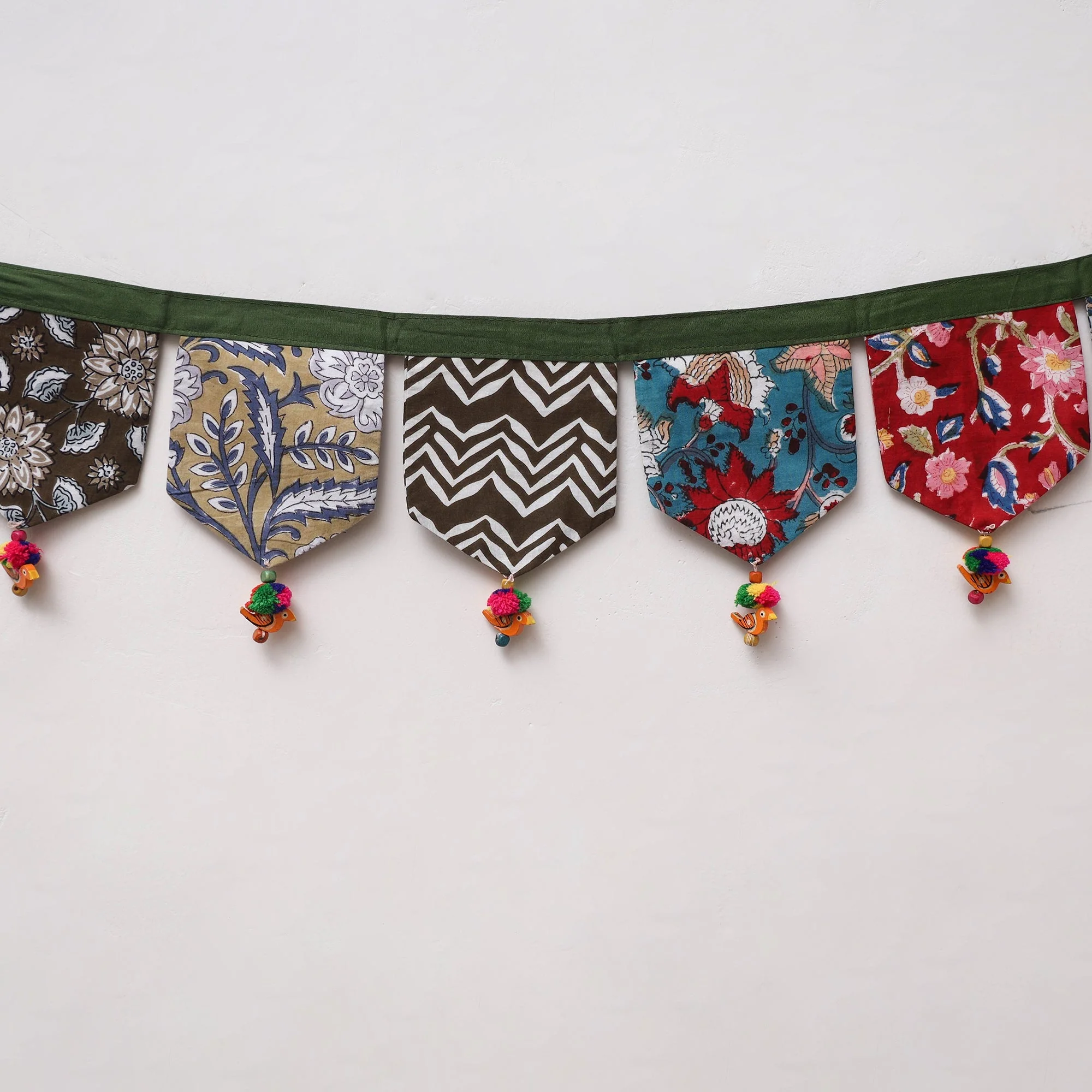 Multicolor - Handmade Fabric Toran for Home Decor 26 - Image 3