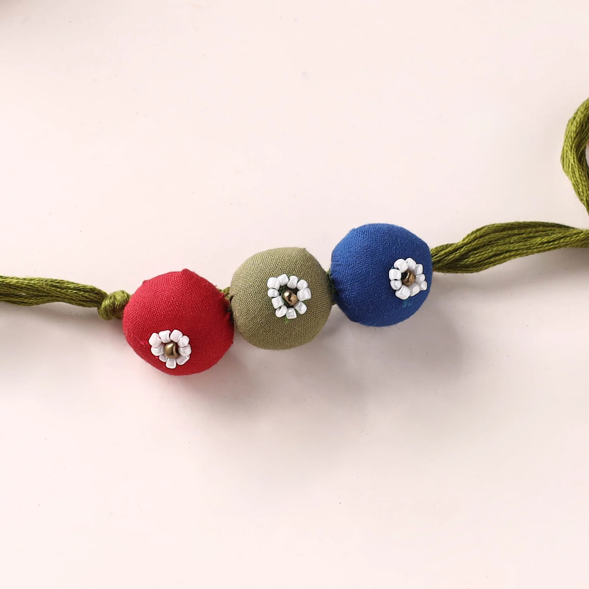 Handmade Flower Rakhi 22 - Image 2