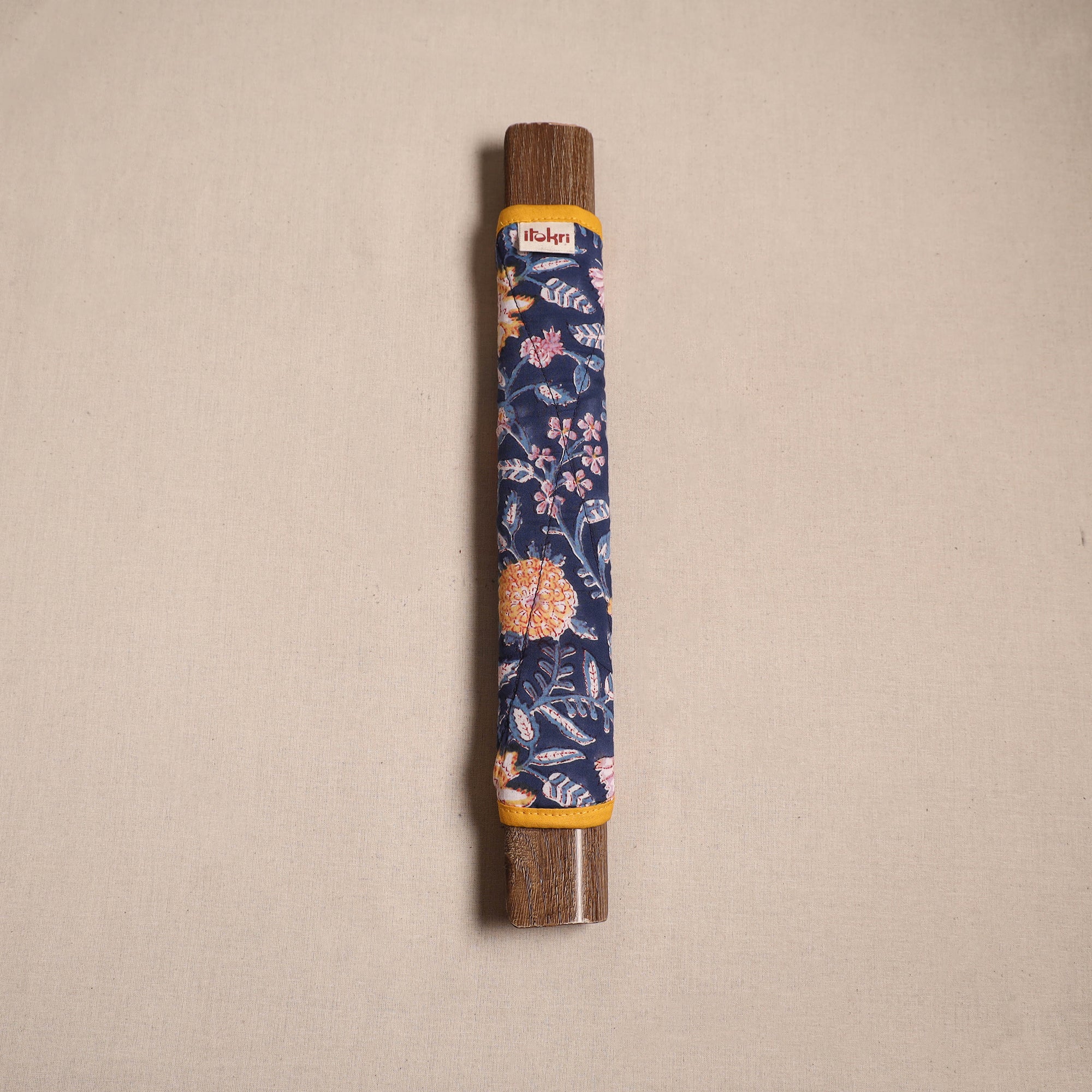 Blue - Handmade Fridge Handle Cover 01