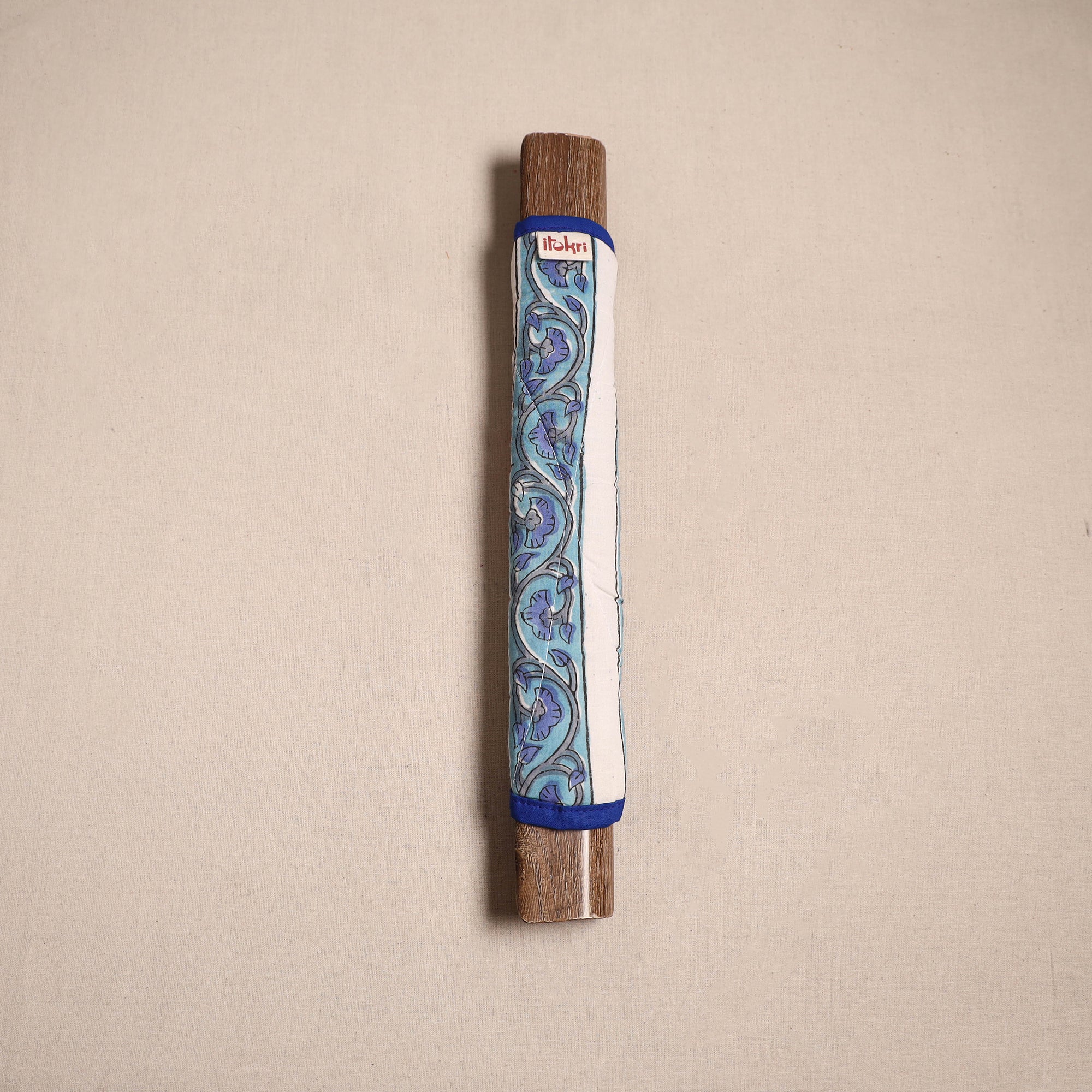 Blue - Handmade Fridge Handle Cover 08