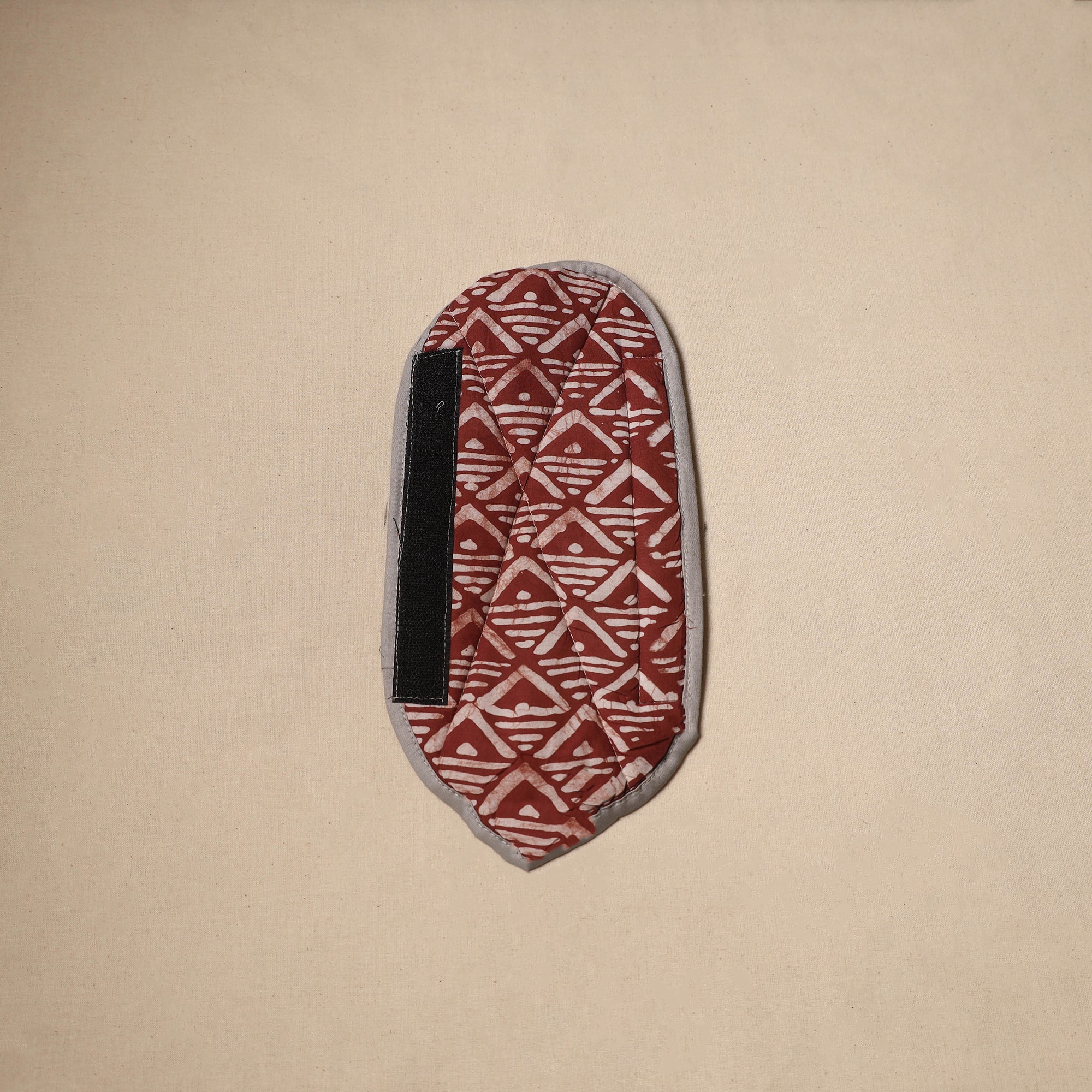 Maroon - Handmade Fridge Handle Cover 10 - Image 2