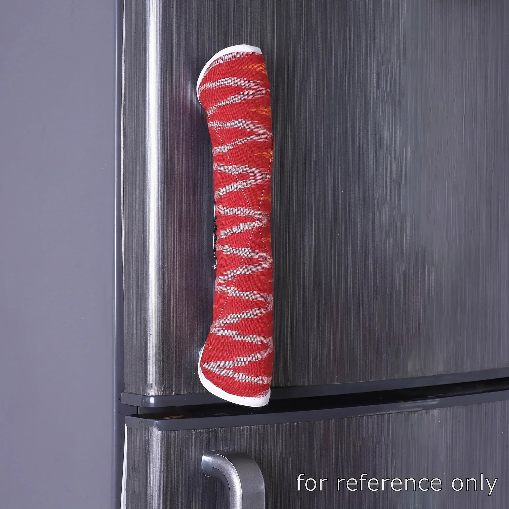Maroon - Handmade Fridge Handle Cover 53 - Image 3