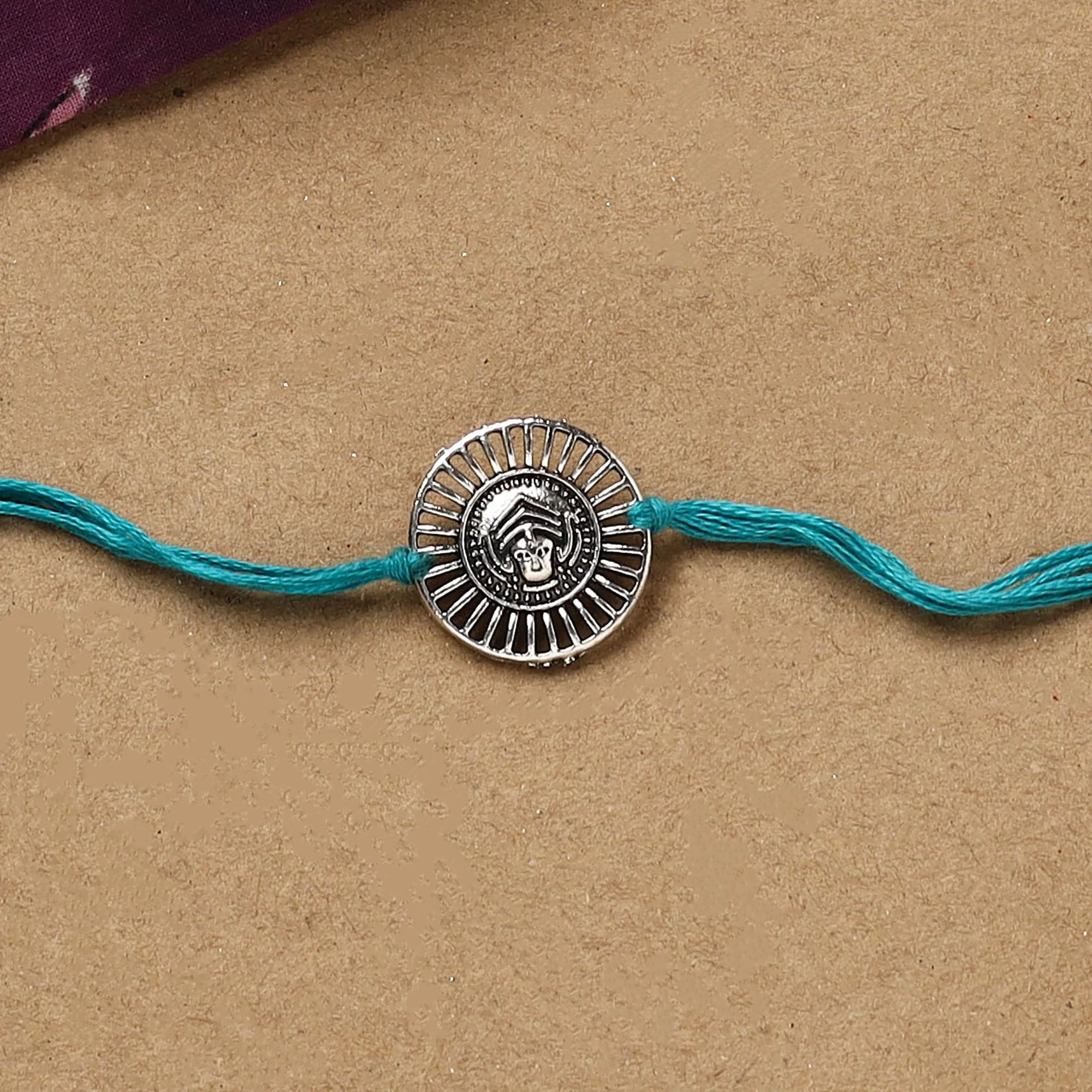 Handmade German Silver Rakhi 12 - Image 2