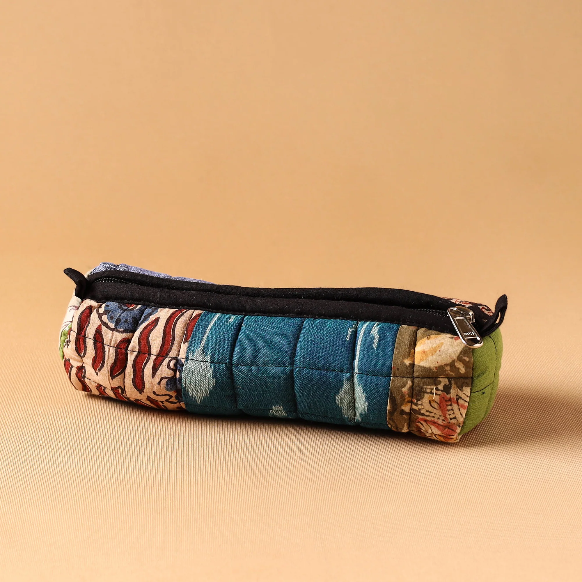 Handmade Quilted Cotton Pencil Pouch 04 - Image 2