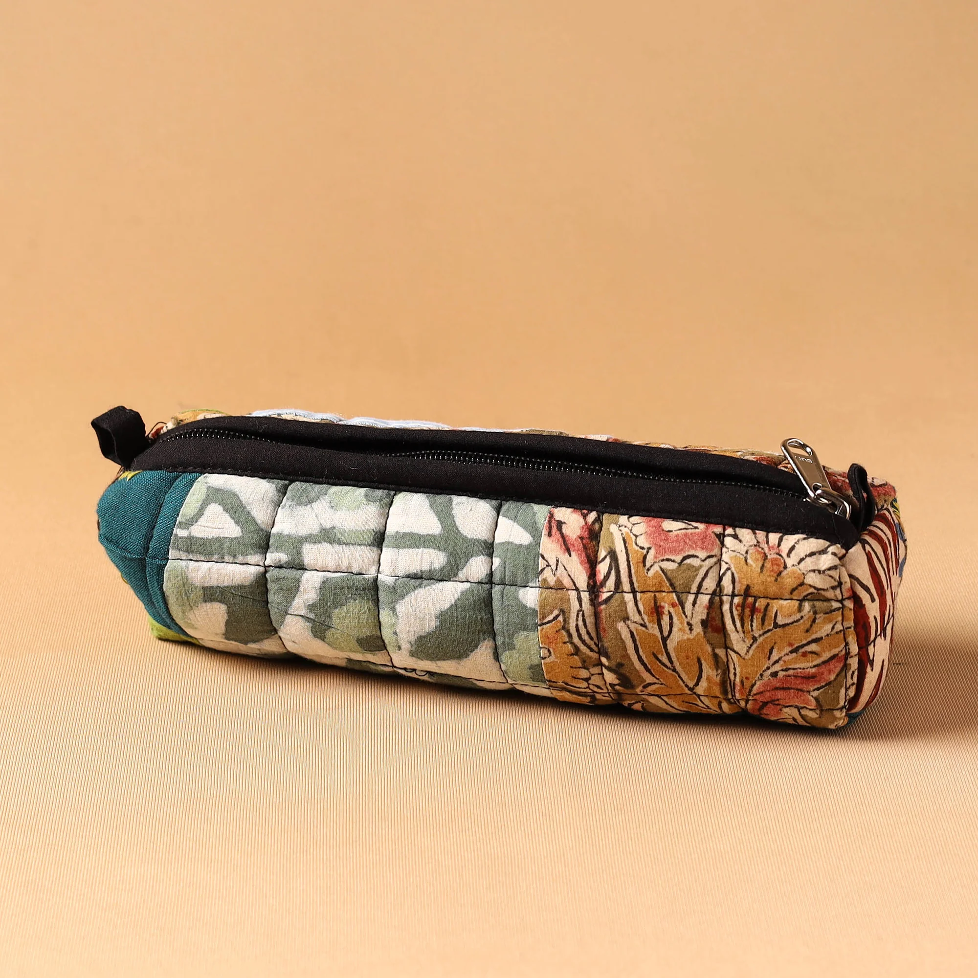 Handmade Quilted Cotton Pencil Pouch 06 - Image 2